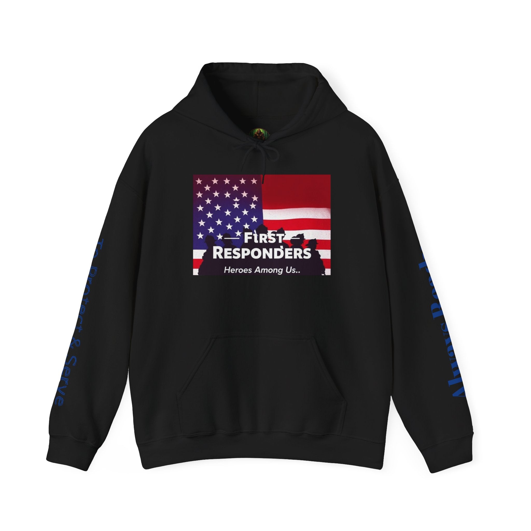 First Responders Unisex Hoodie - Honor, Support & Unite