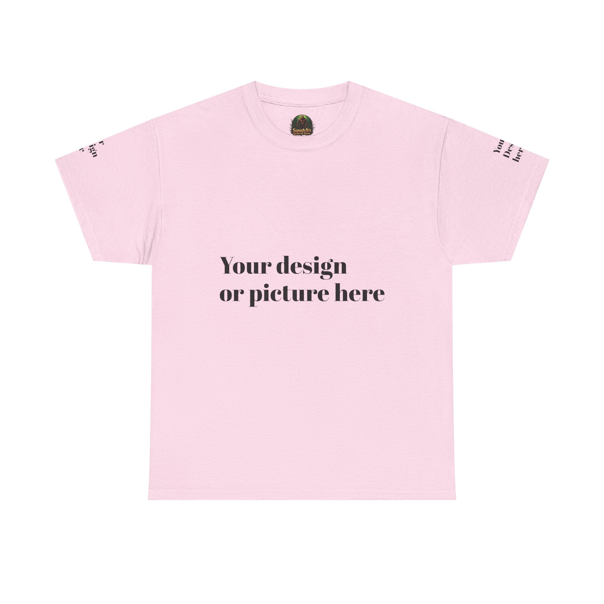 Customizable Unisex Heavy Cotton Tee – Ideal for Events, Gifts, and Everyday Wear