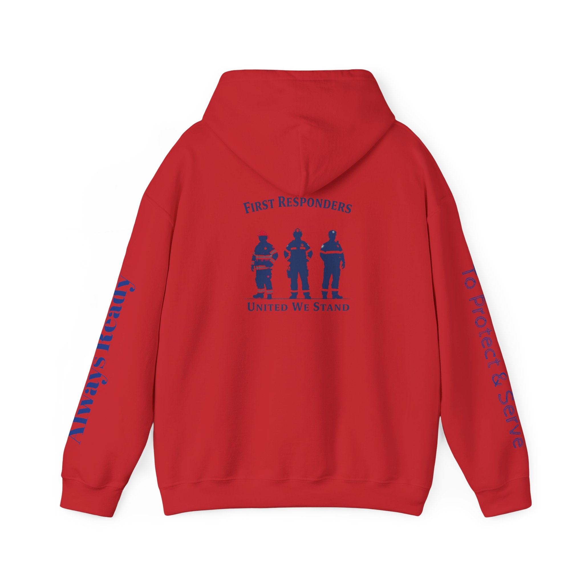 First Responders Unisex Hoodie - Honor, Support & Unite