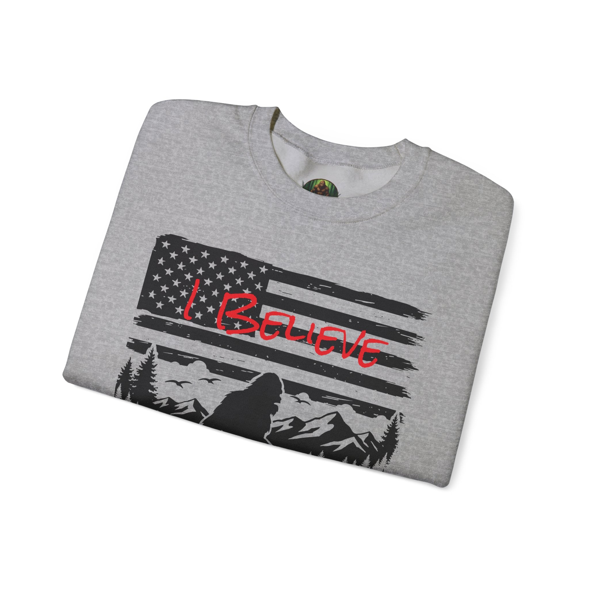 Bigfoot Believer Unisex Crewneck Sweatshirt