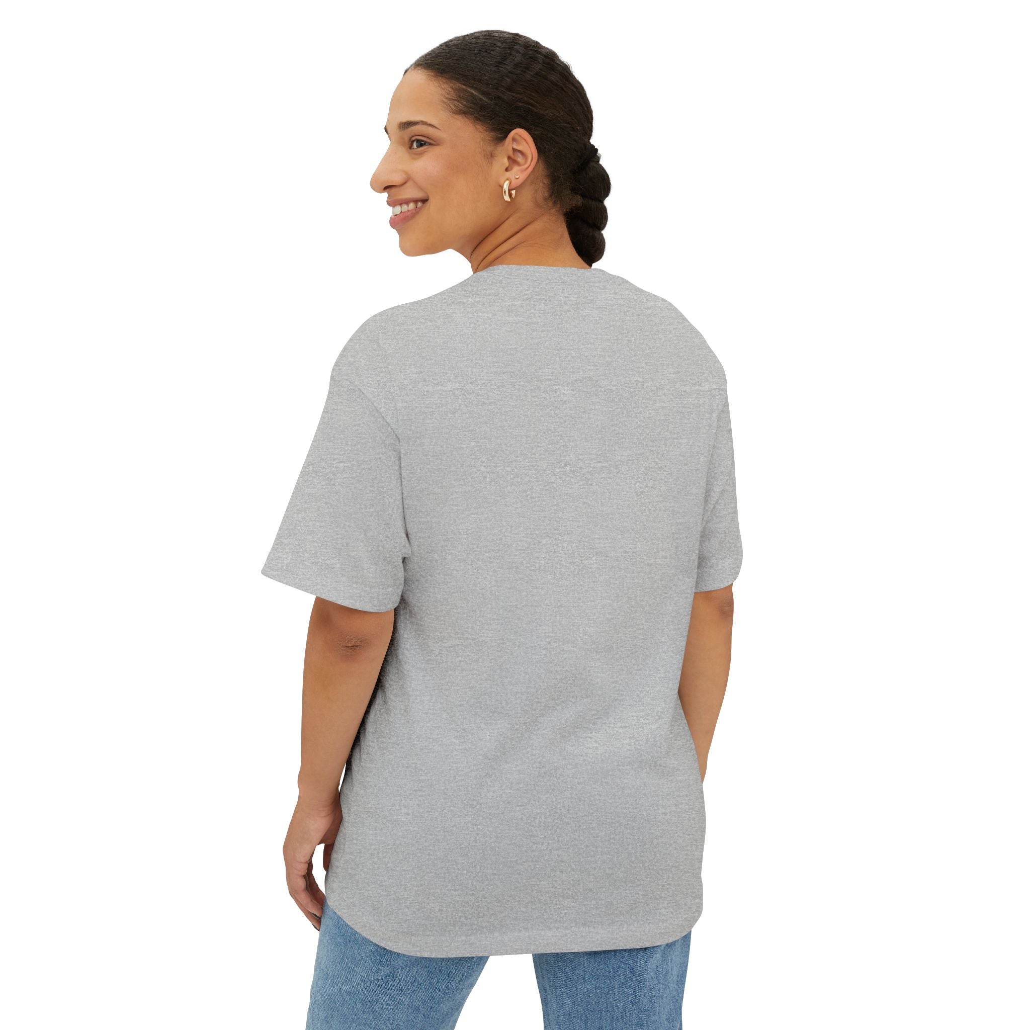 Retro Bigfoot Woods Mode Unisex Oversized Tee