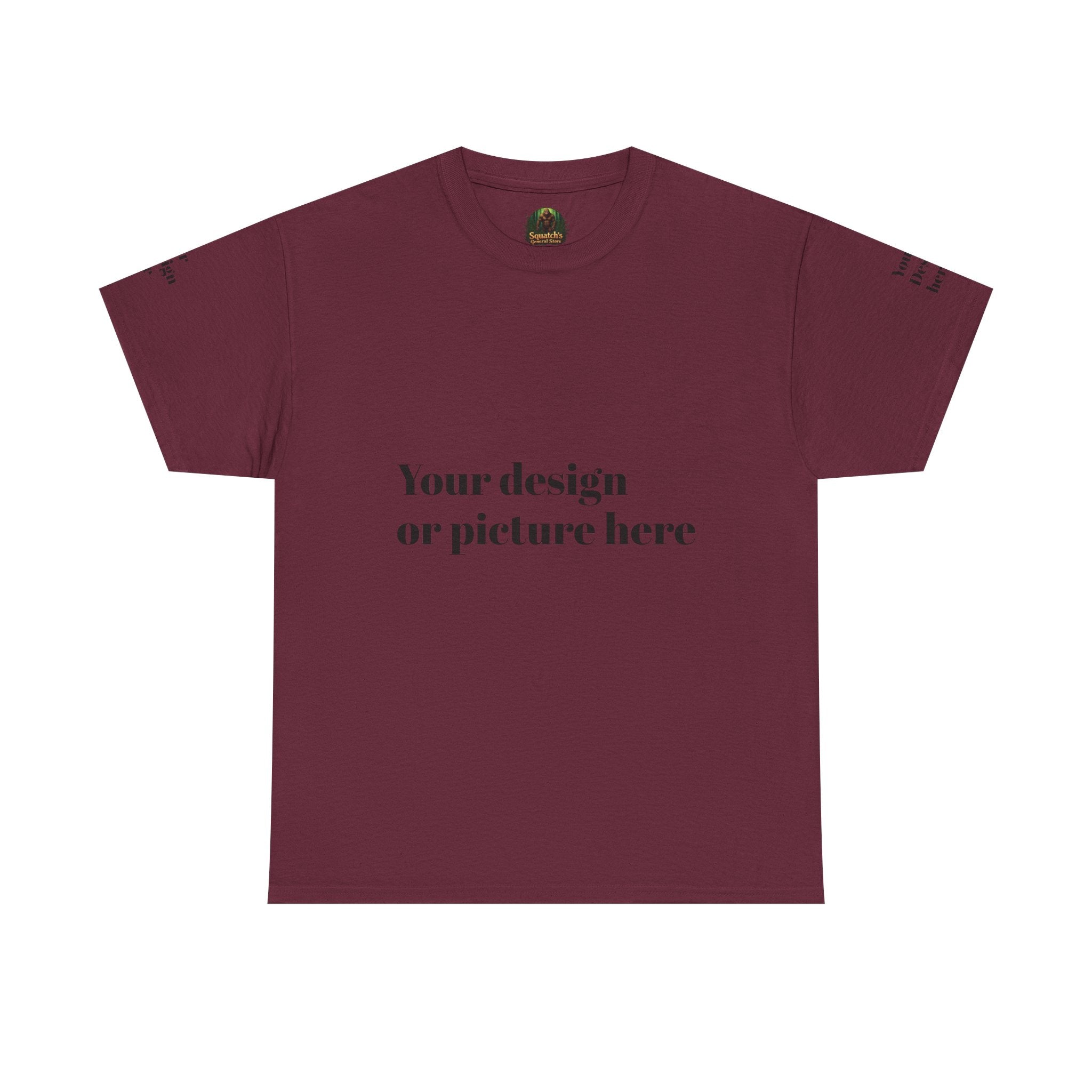 Customizable Unisex Heavy Cotton Tee – Ideal for Events, Gifts, and Everyday Wear