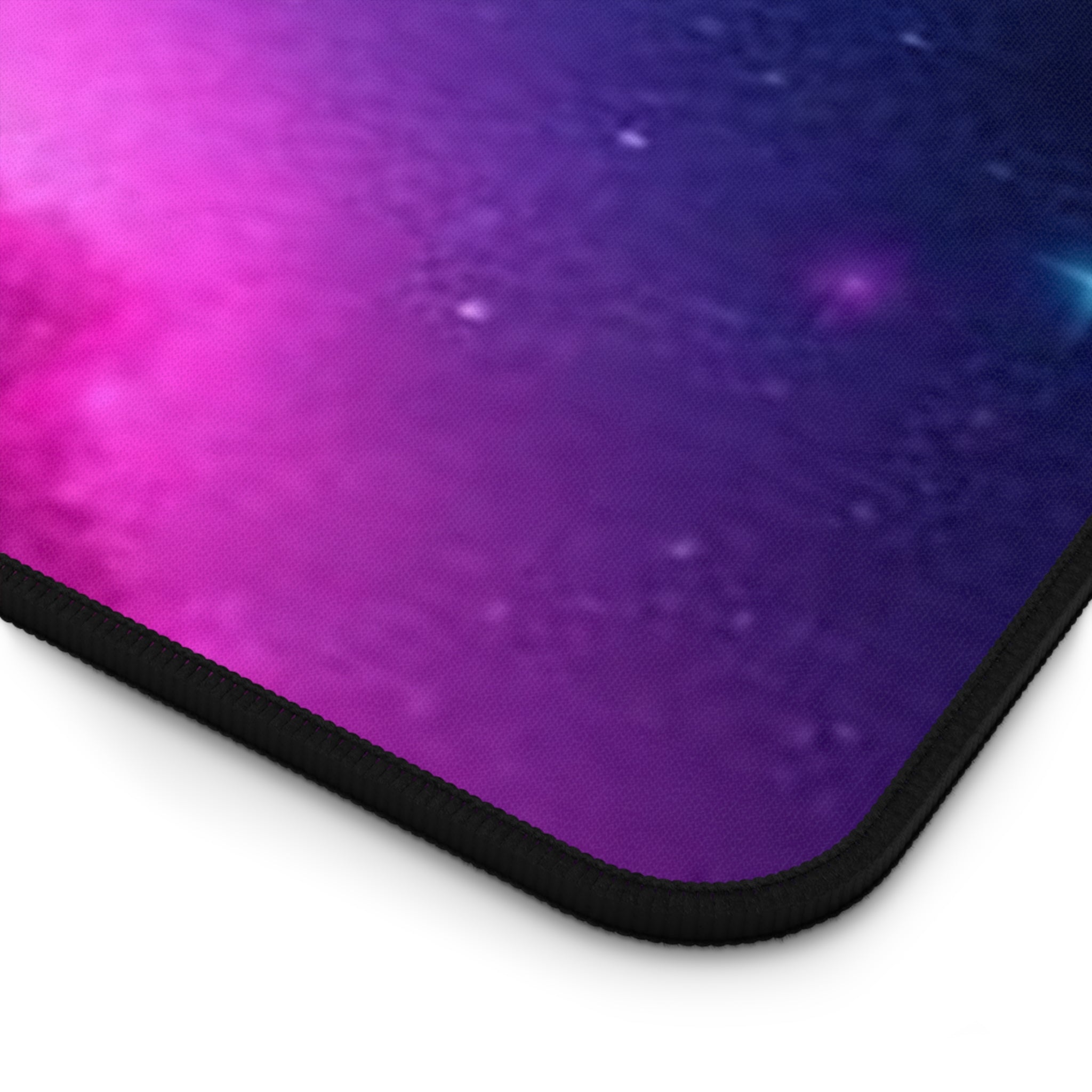 Cosmic Space Desk Mat - Vibrant Galaxy Design