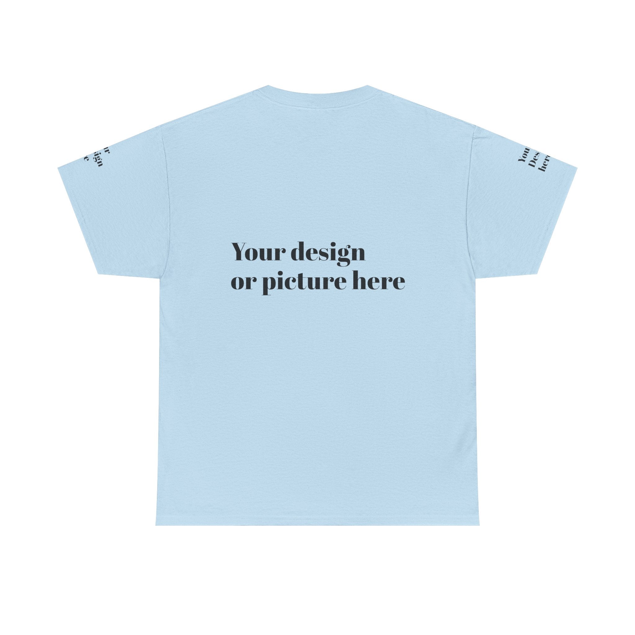 Customizable Unisex Heavy Cotton Tee – Ideal for Events, Gifts, and Everyday Wear
