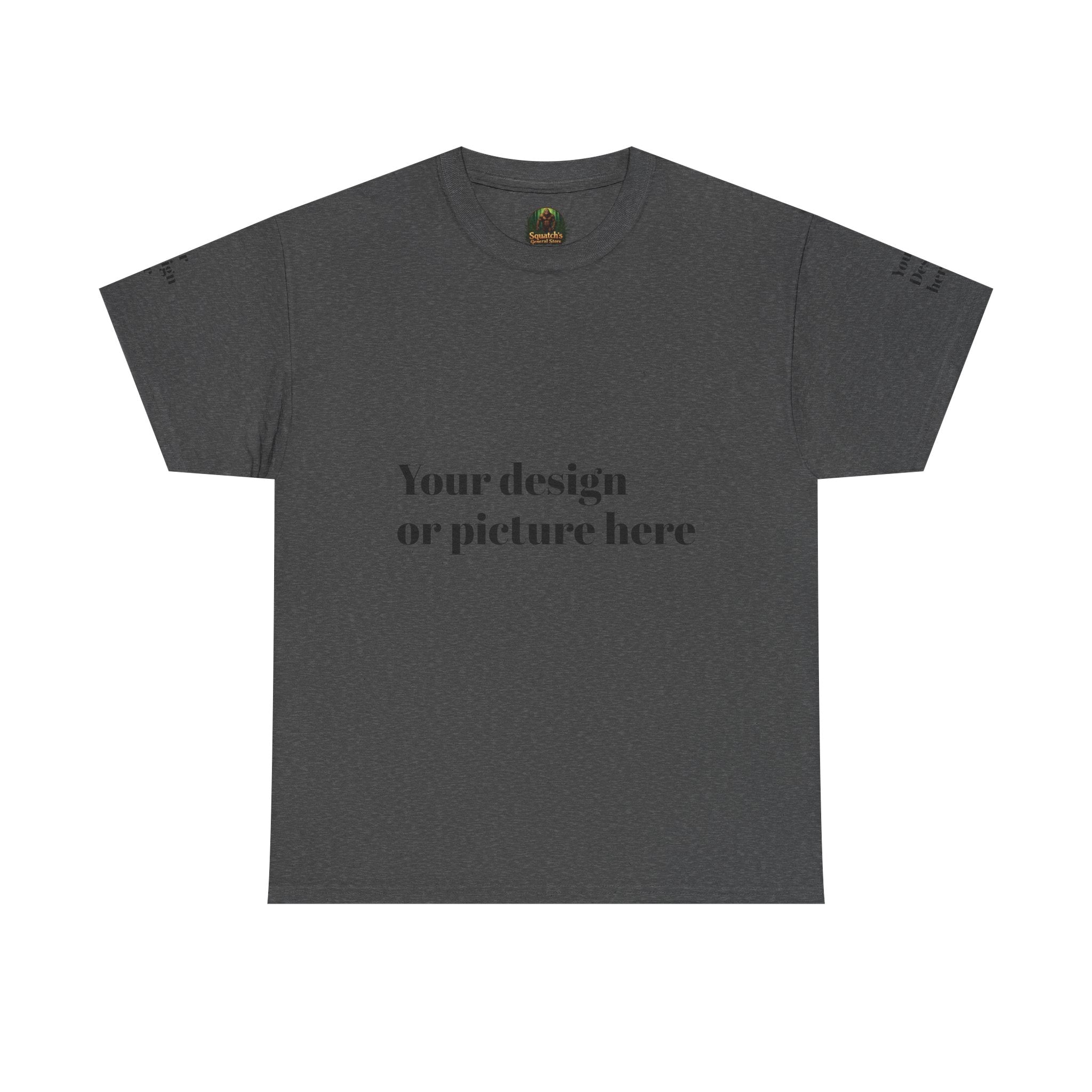 Customizable Unisex Heavy Cotton Tee – Ideal for Events, Gifts, and Everyday Wear