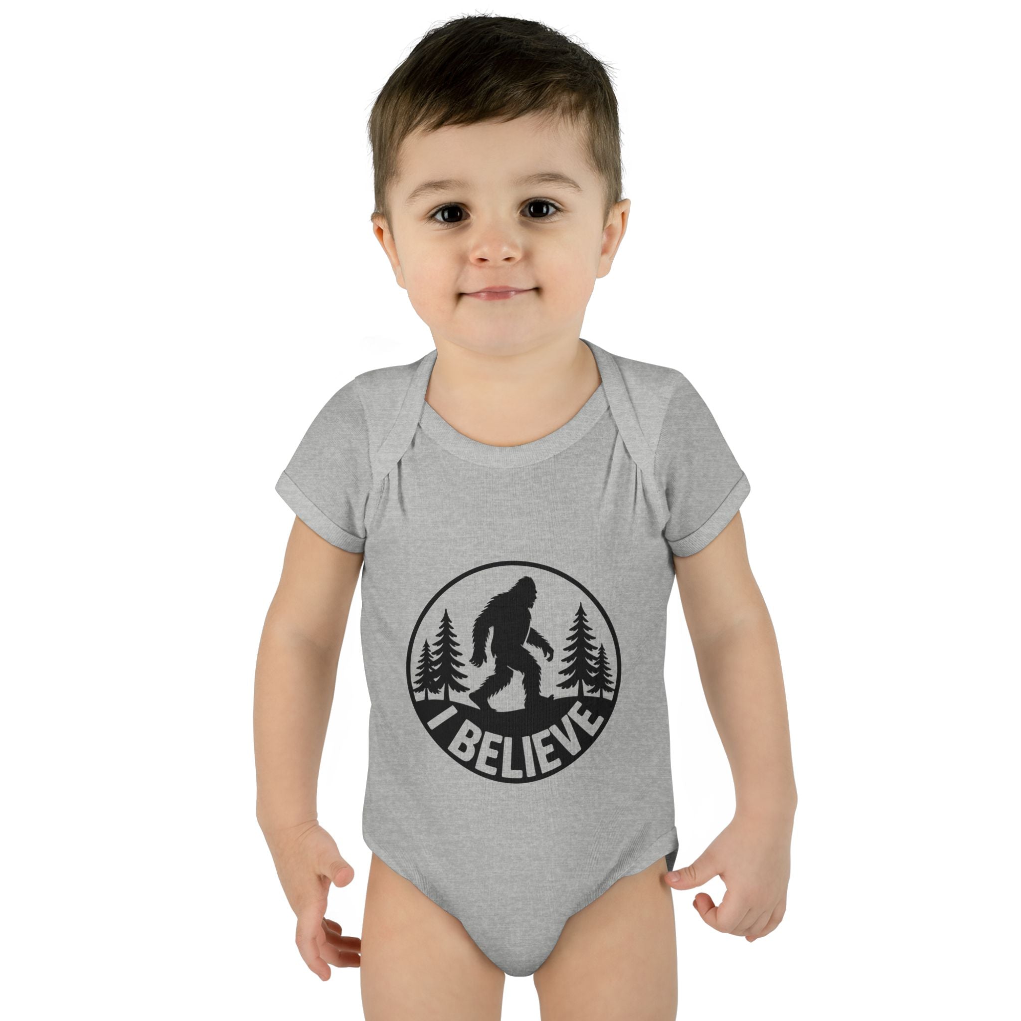 I Believe in Bigfoot Infant Bodysuit