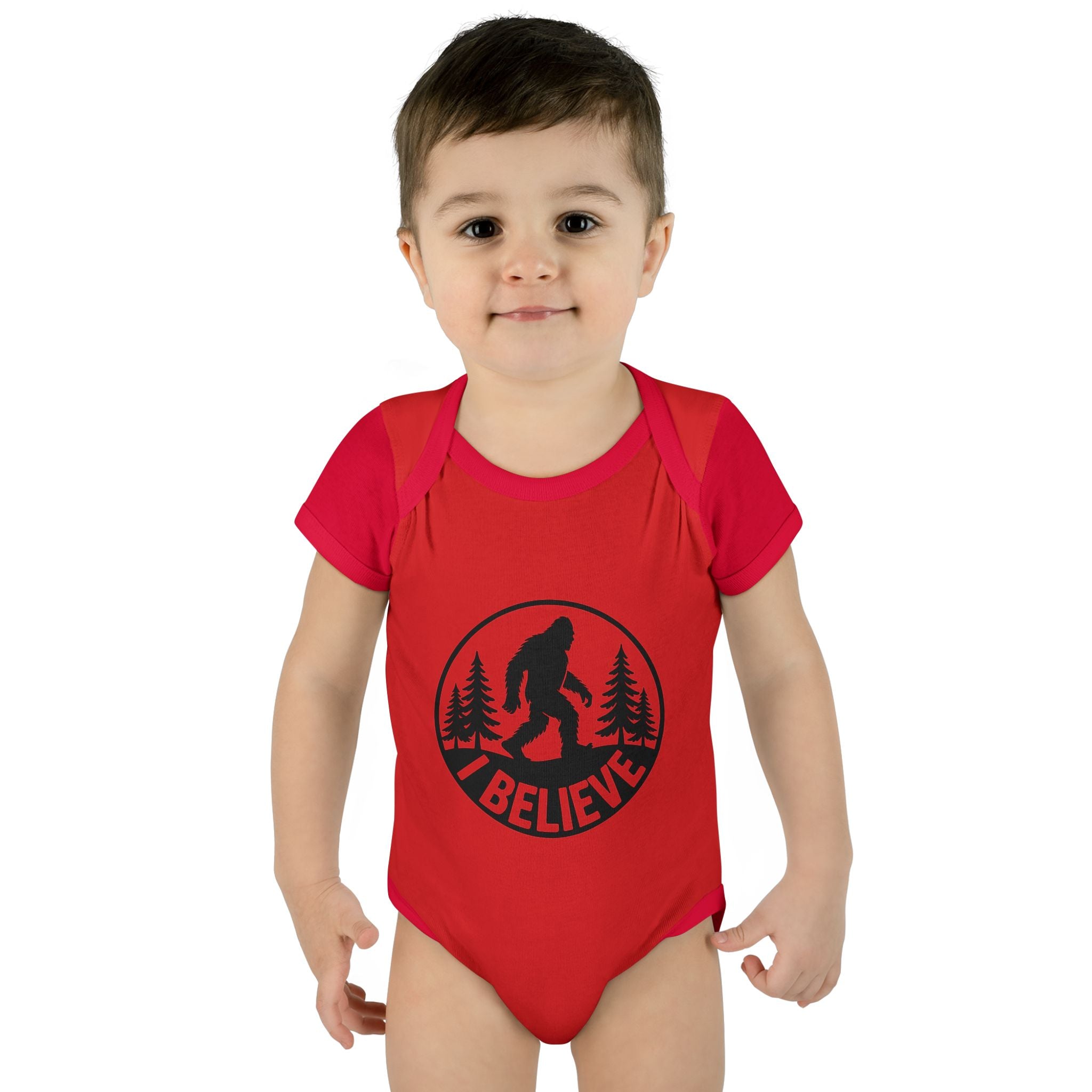 I Believe in Bigfoot Infant Bodysuit