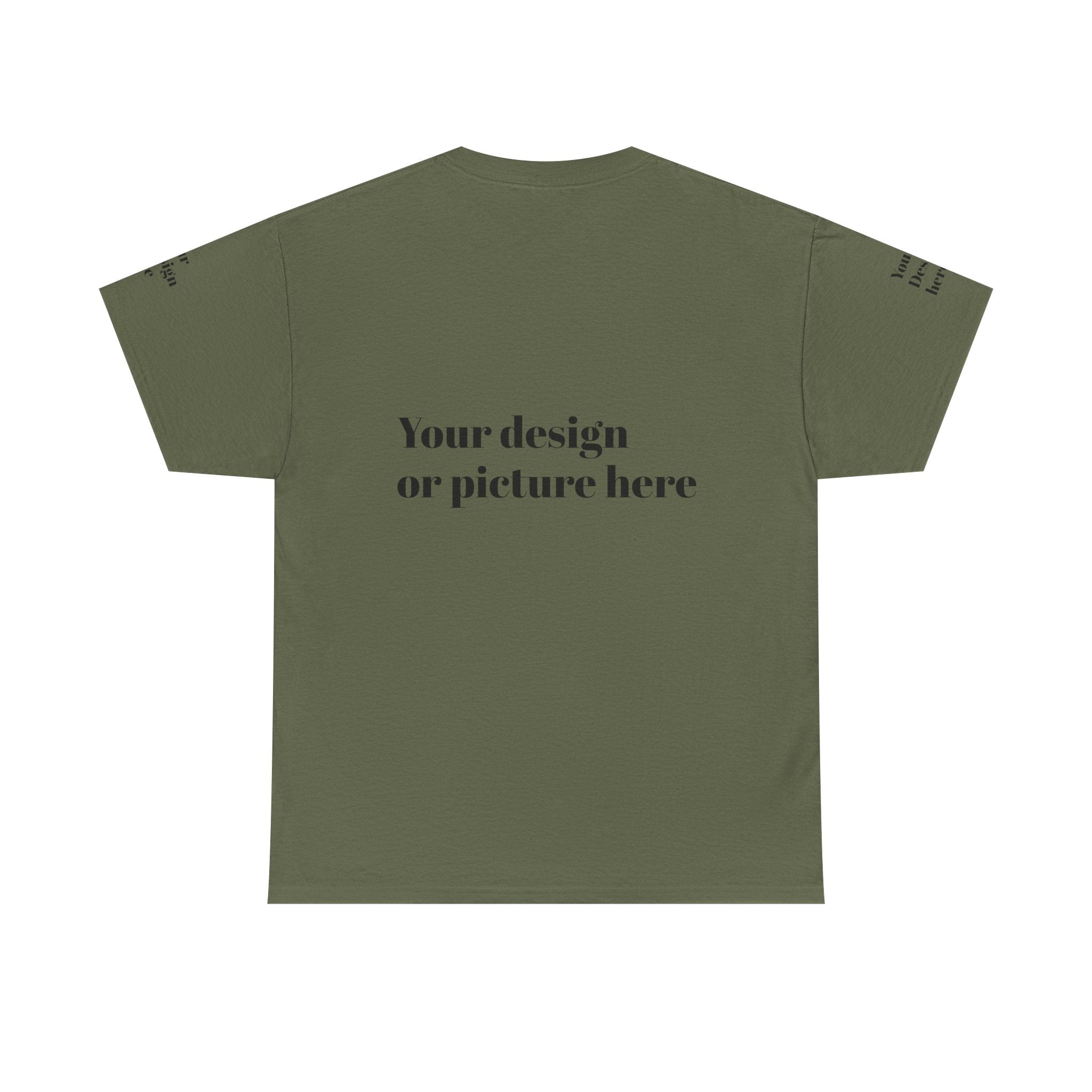 Customizable Unisex Heavy Cotton Tee – Ideal for Events, Gifts, and Everyday Wear