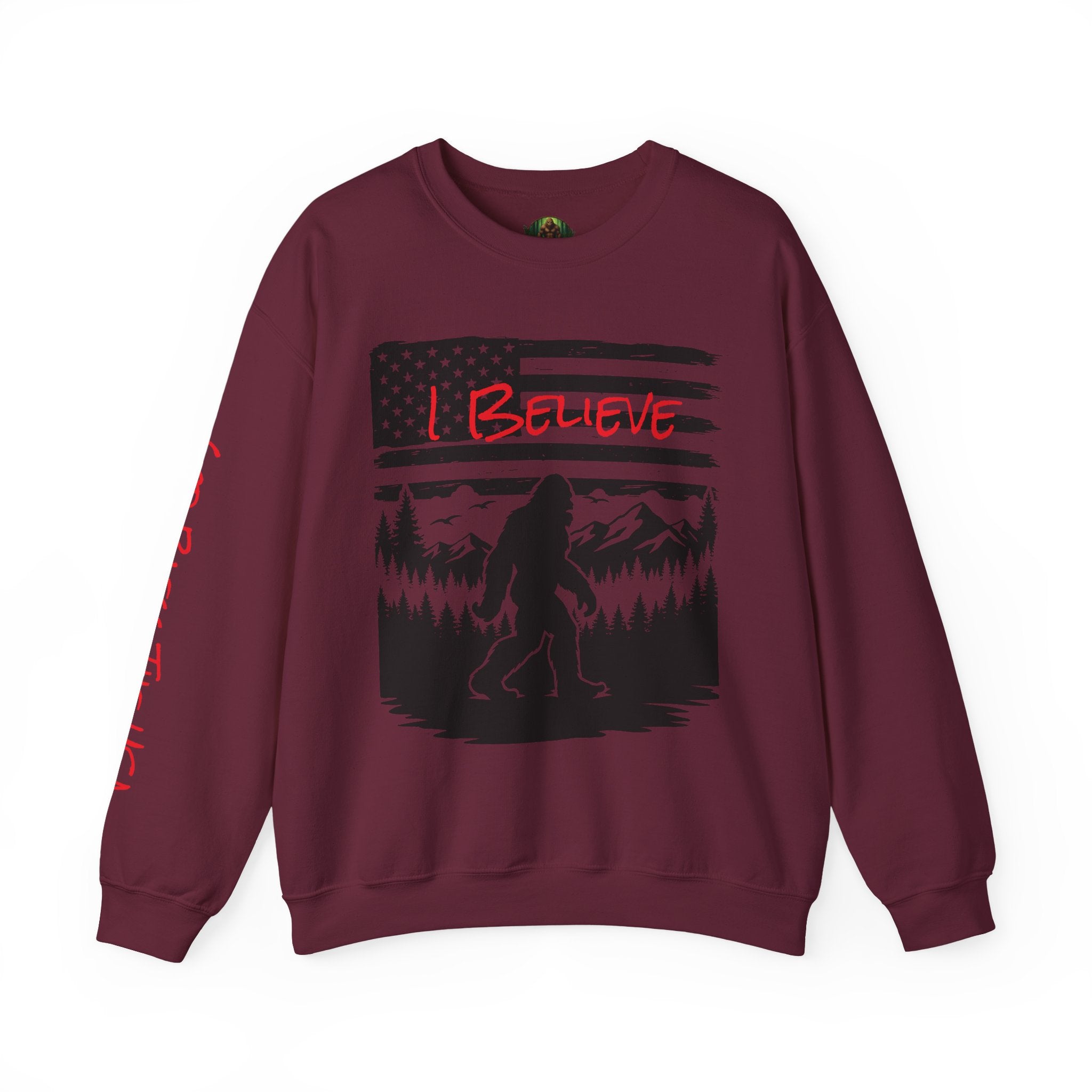 Bigfoot Believer Unisex Crewneck Sweatshirt