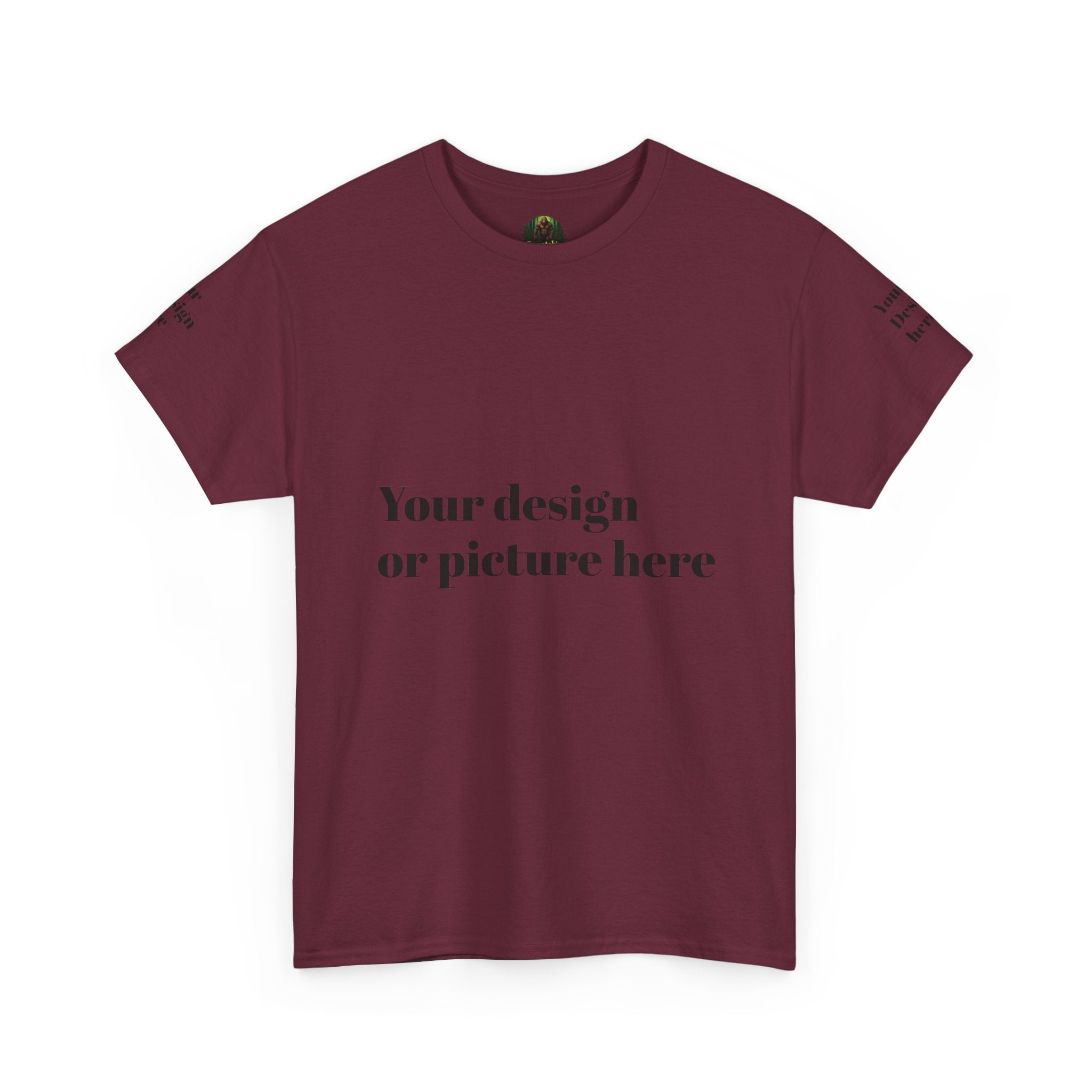 Customizable Unisex Heavy Cotton Tee – Ideal for Events, Gifts, and Everyday Wear