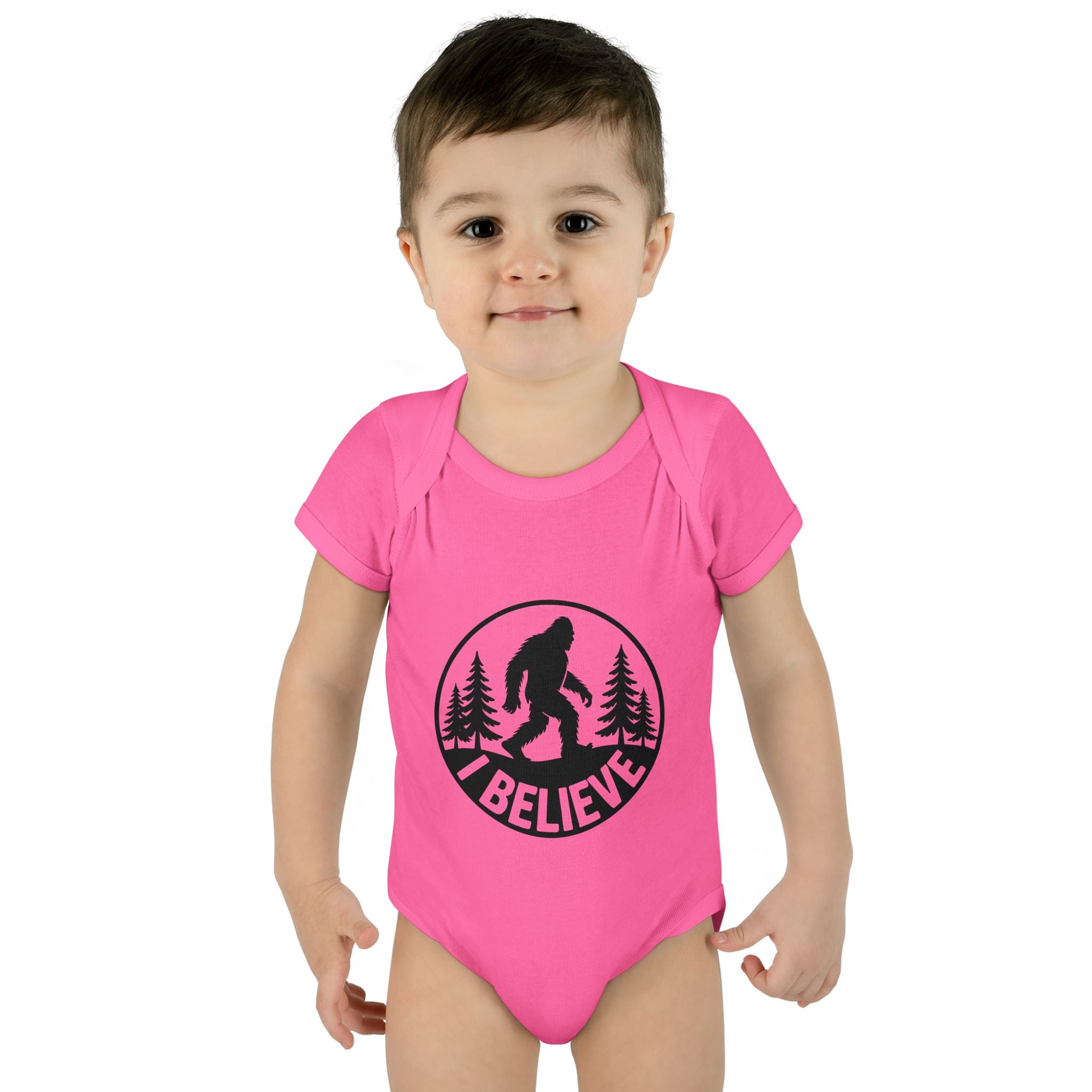 I Believe in Bigfoot Infant Bodysuit