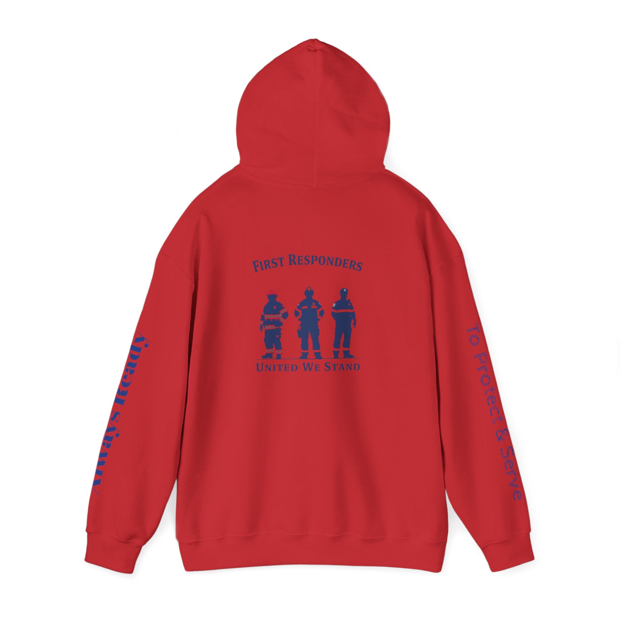 First Responders Unisex Hoodie - Honor, Support & Unite