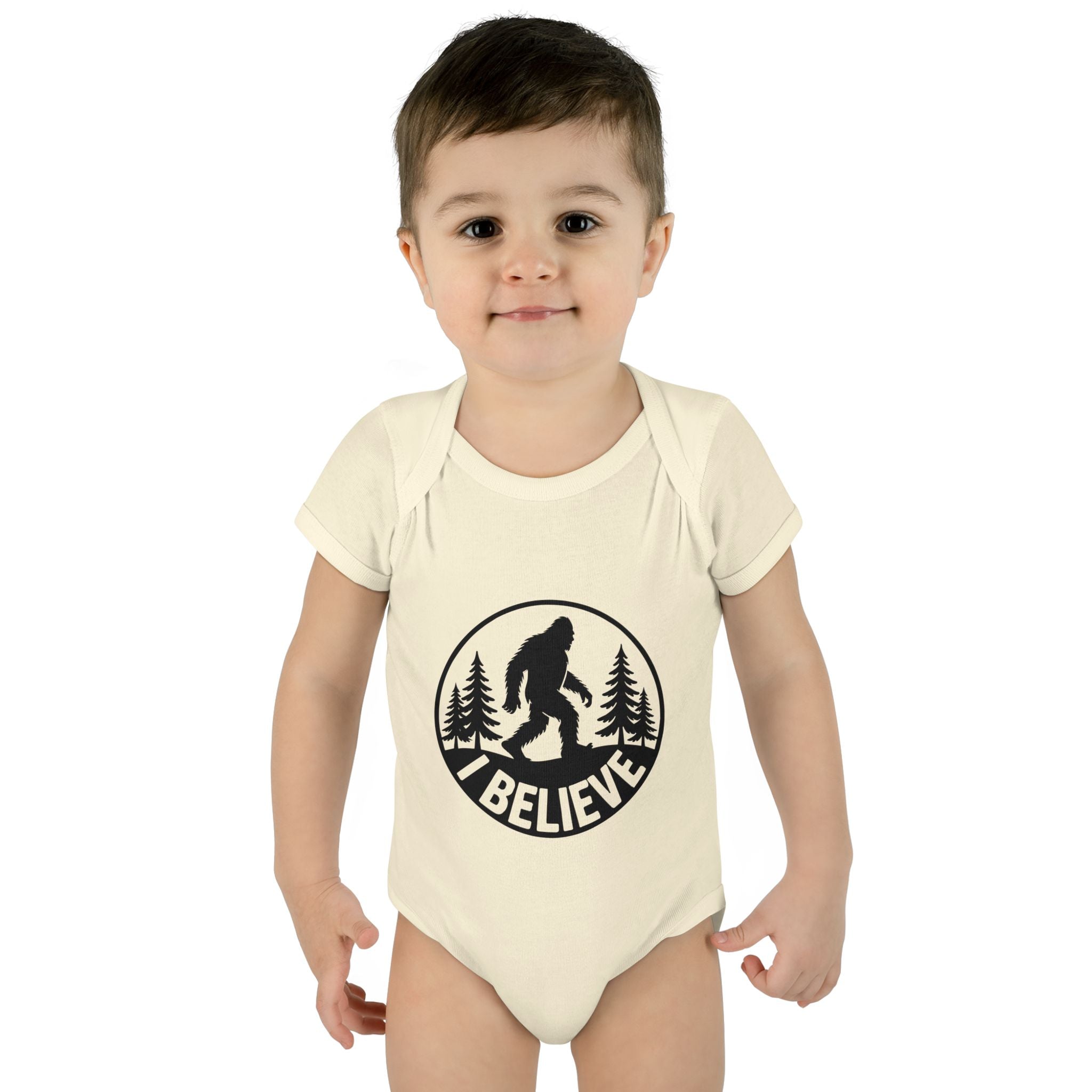 I Believe in Bigfoot Infant Bodysuit