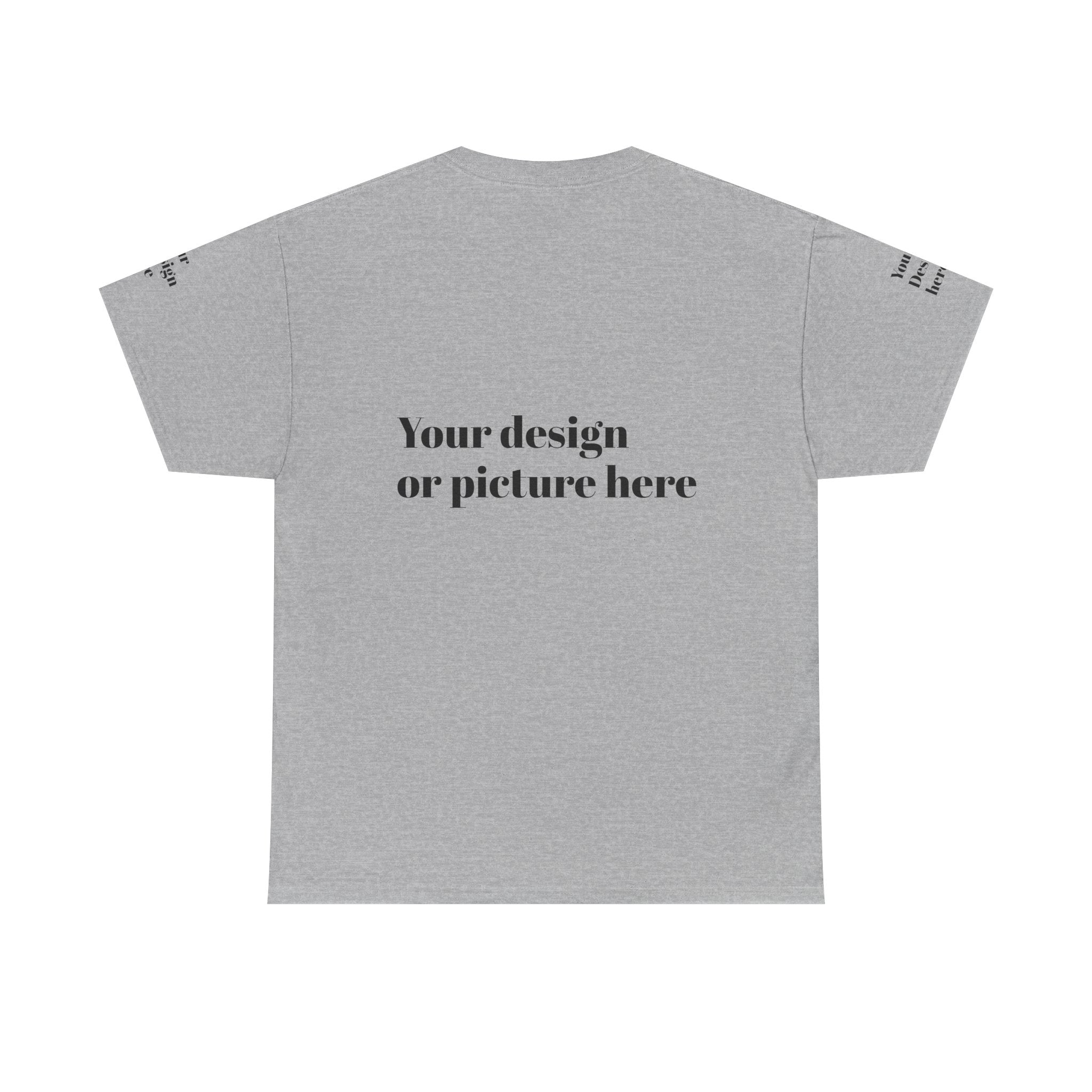 Customizable Unisex Heavy Cotton Tee – Ideal for Events, Gifts, and Everyday Wear