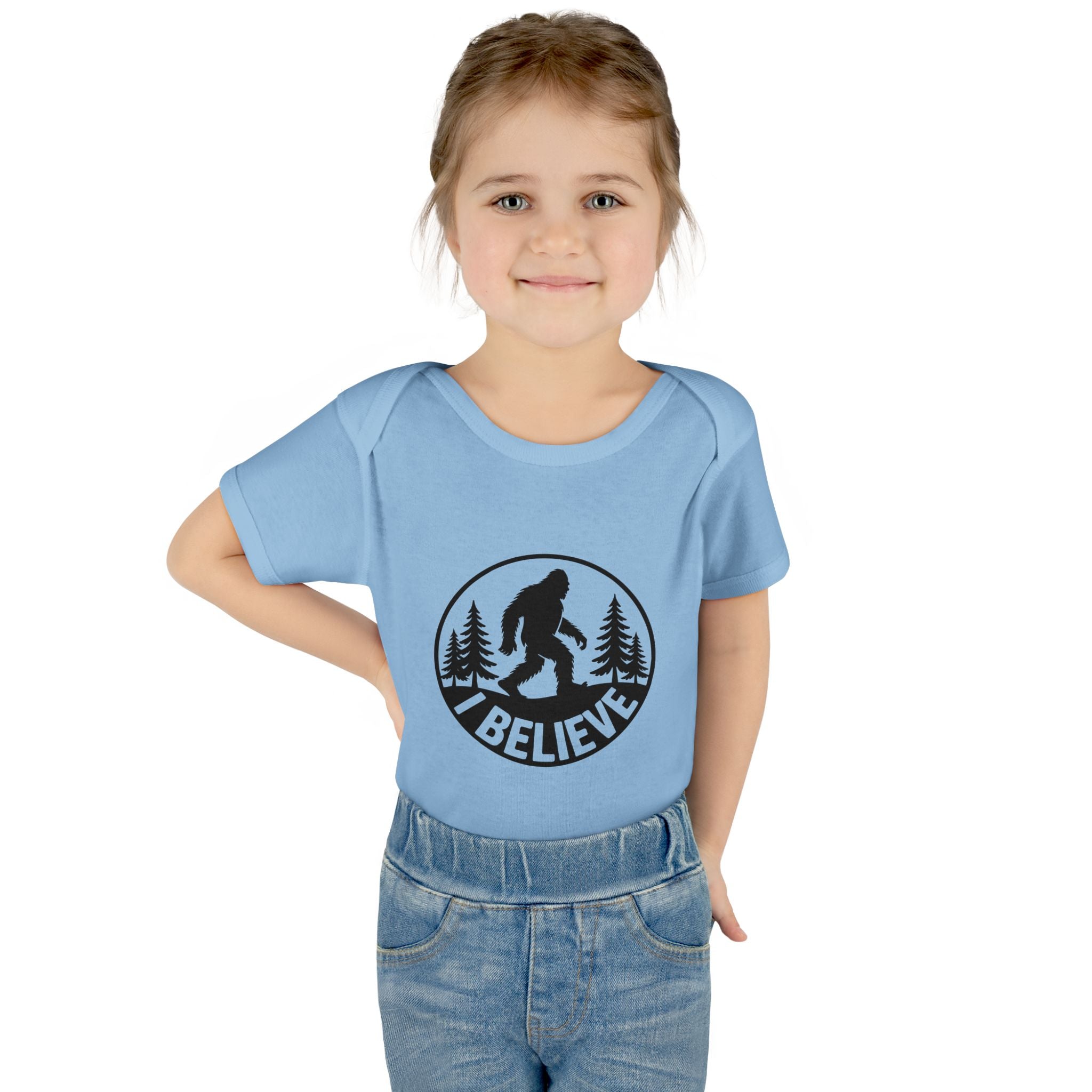 I Believe in Bigfoot Infant Bodysuit