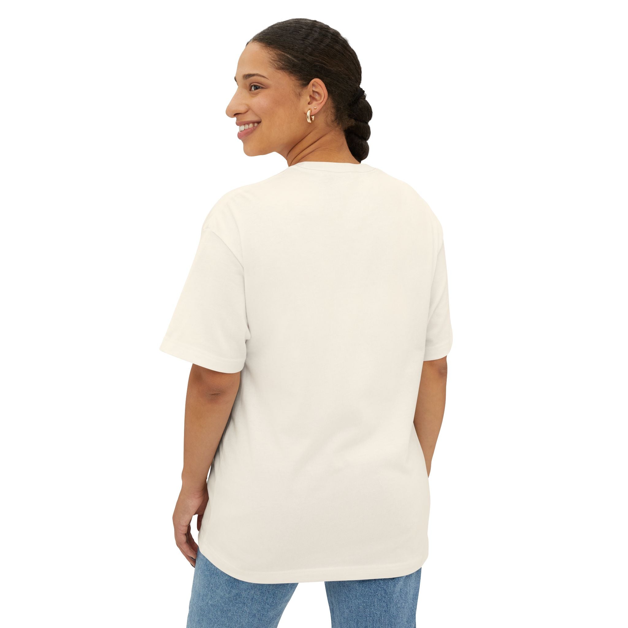 Retro Bigfoot Woods Mode Unisex Oversized Tee