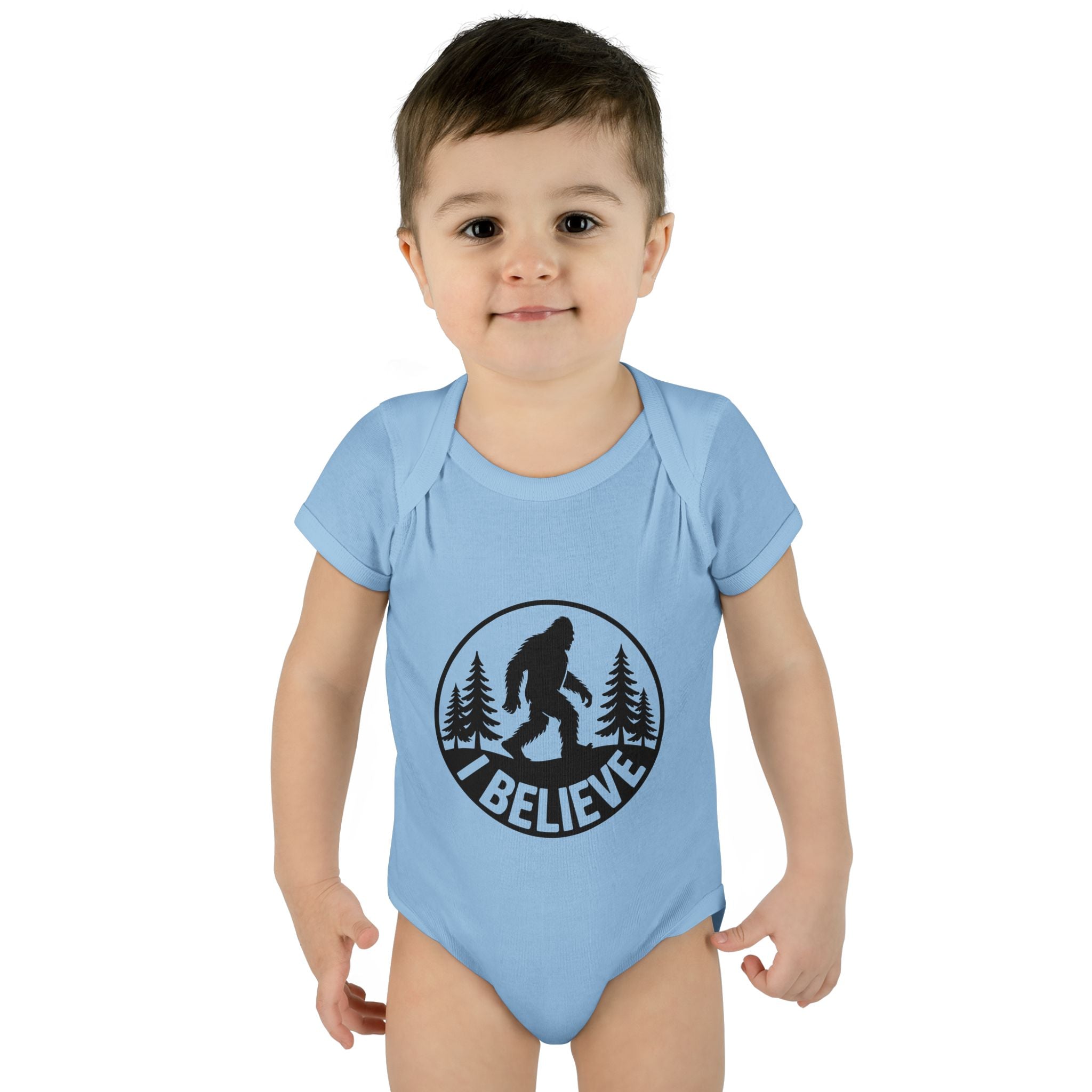 I Believe in Bigfoot Infant Bodysuit