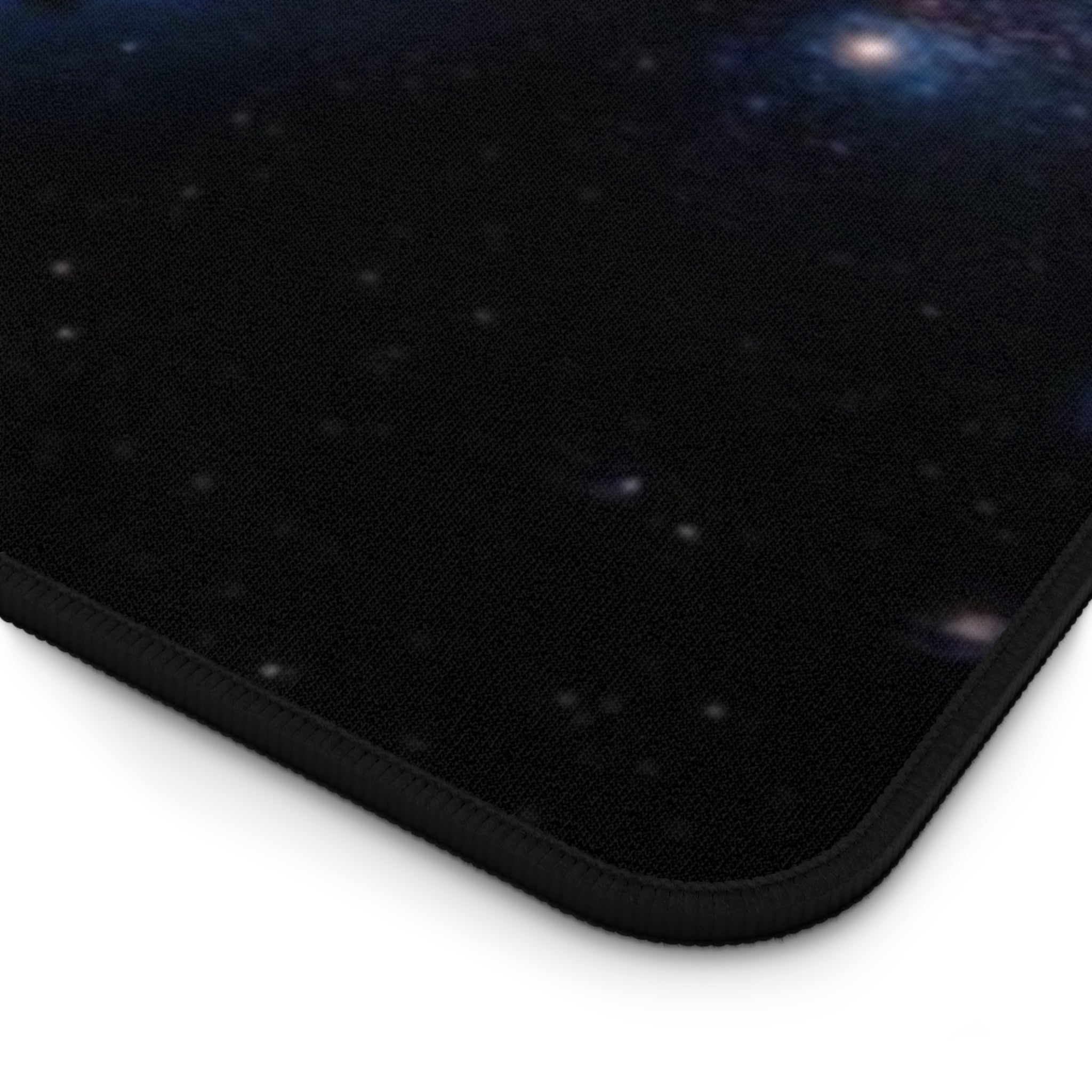 Cosmic Galaxy Desk Mat - Vibrant Space Design for Home Office Decor