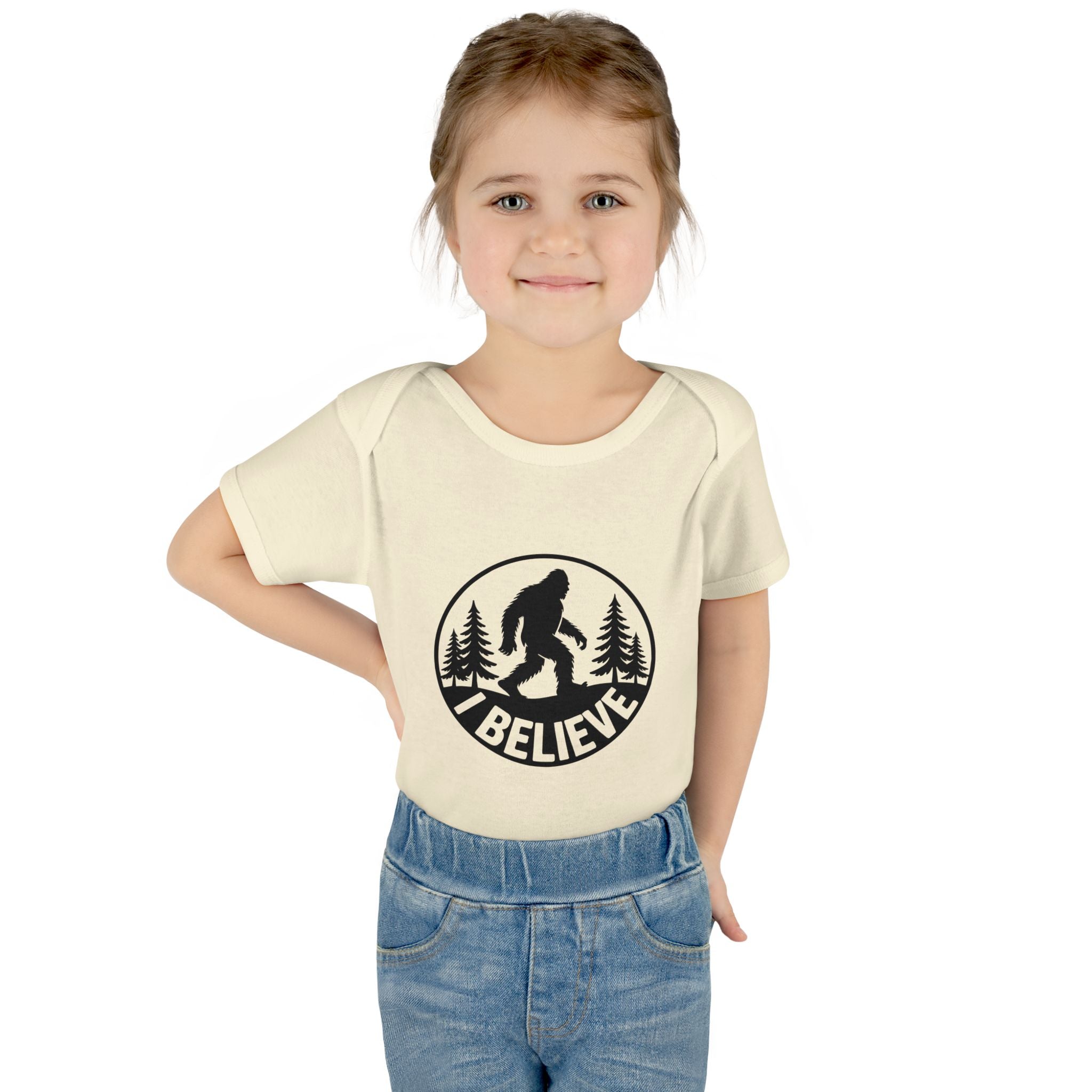 I Believe in Bigfoot Infant Bodysuit