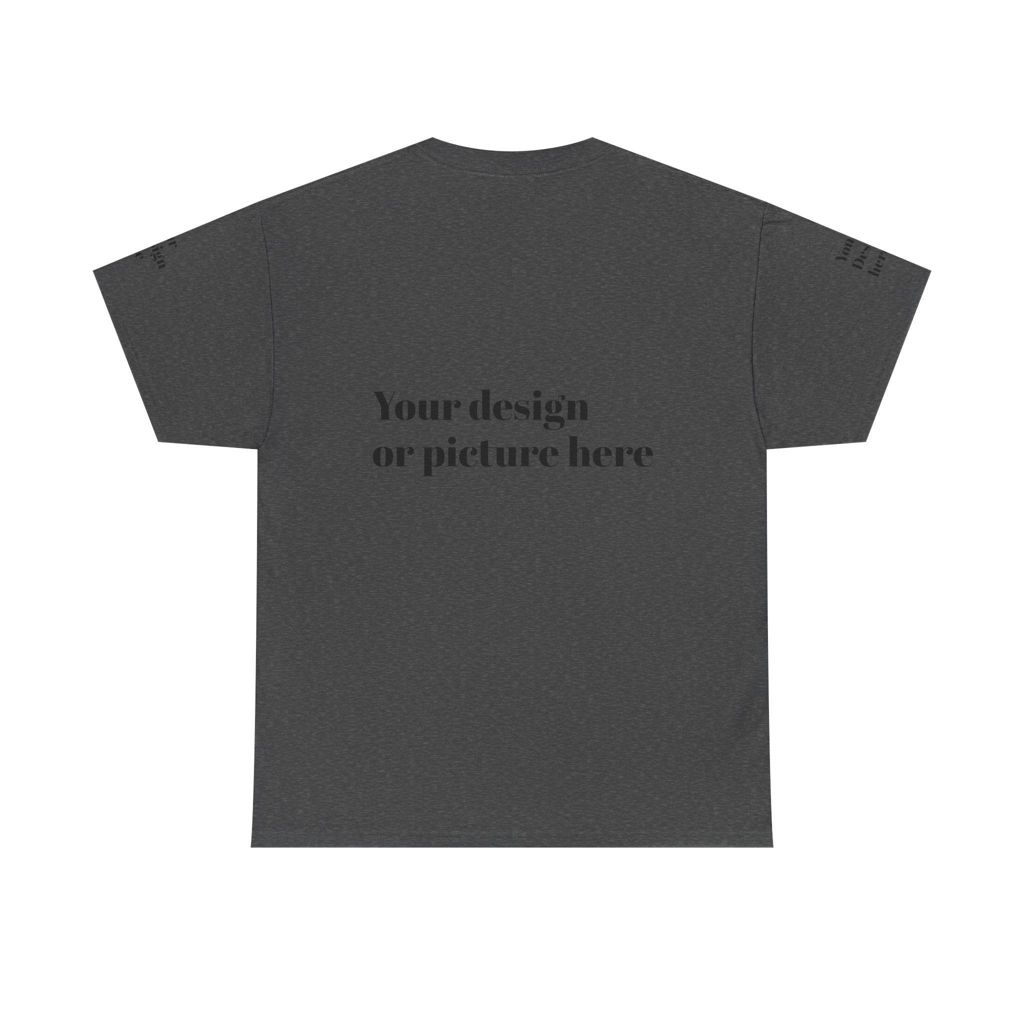 Customizable Unisex Heavy Cotton Tee – Ideal for Events, Gifts, and Everyday Wear