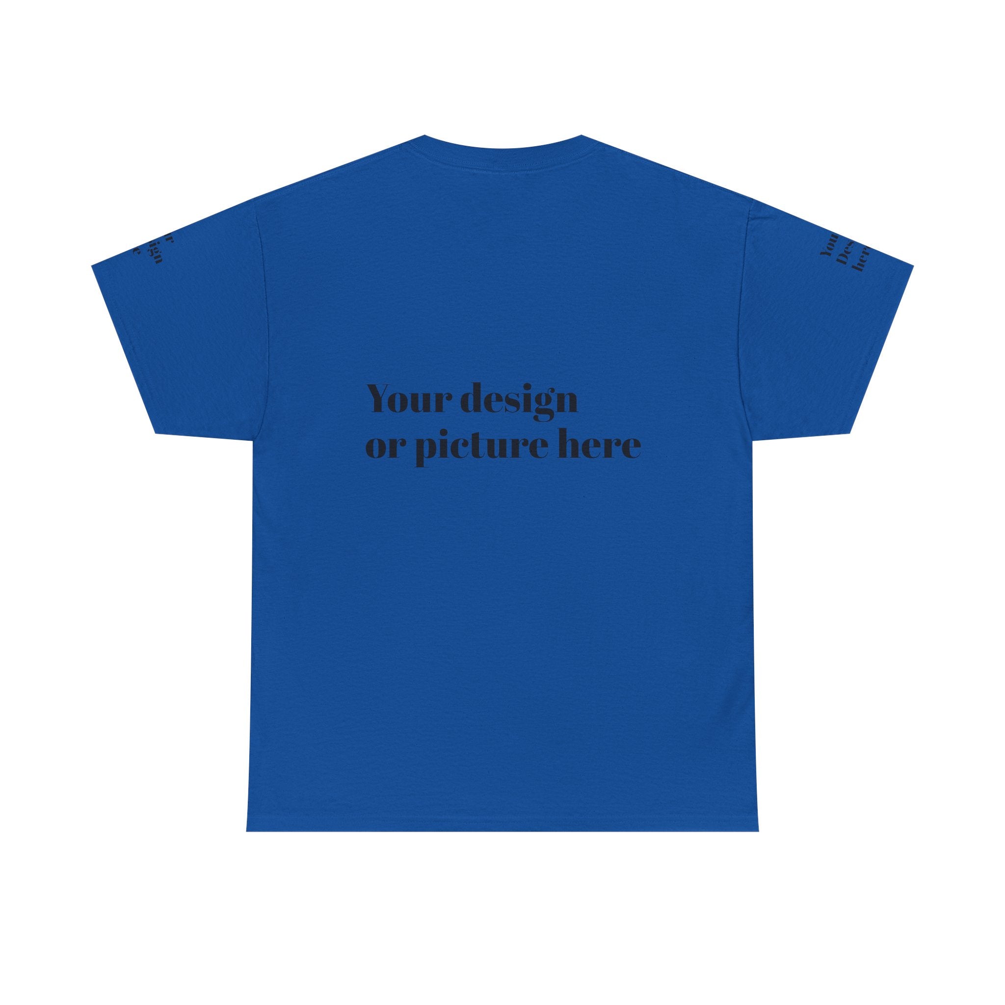 Customizable Unisex Heavy Cotton Tee – Ideal for Events, Gifts, and Everyday Wear