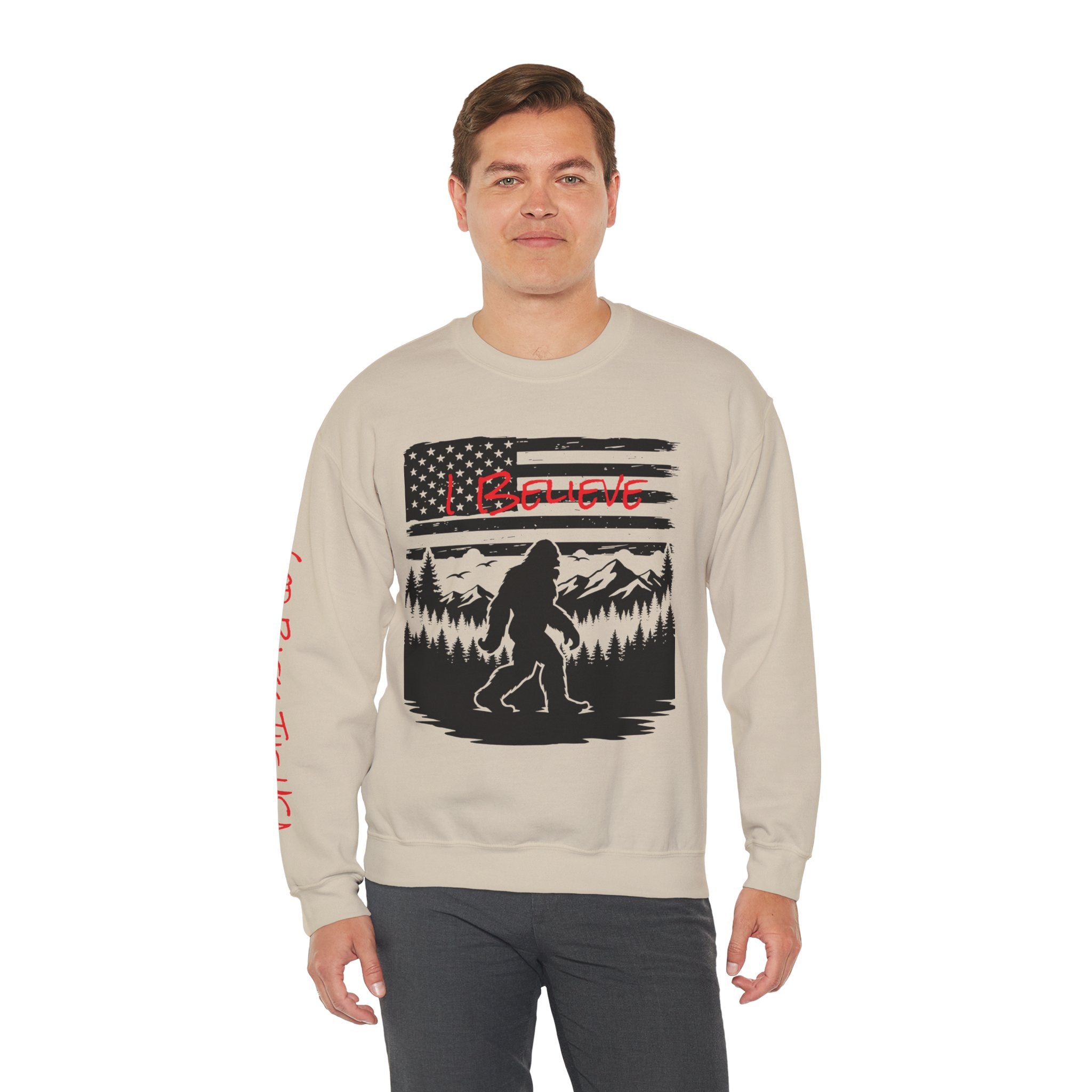 Bigfoot Believer Unisex Crewneck Sweatshirt
