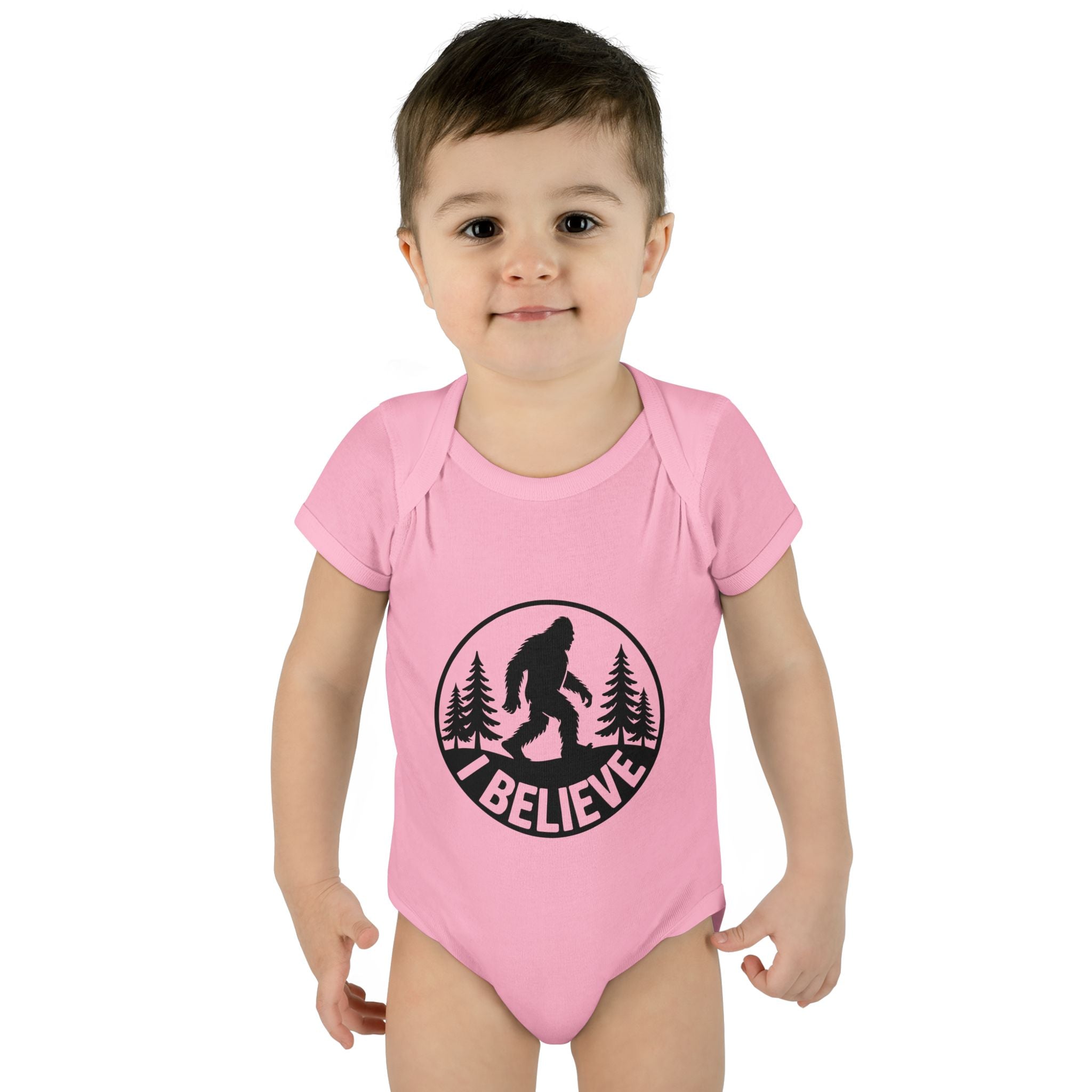 I Believe in Bigfoot Infant Bodysuit
