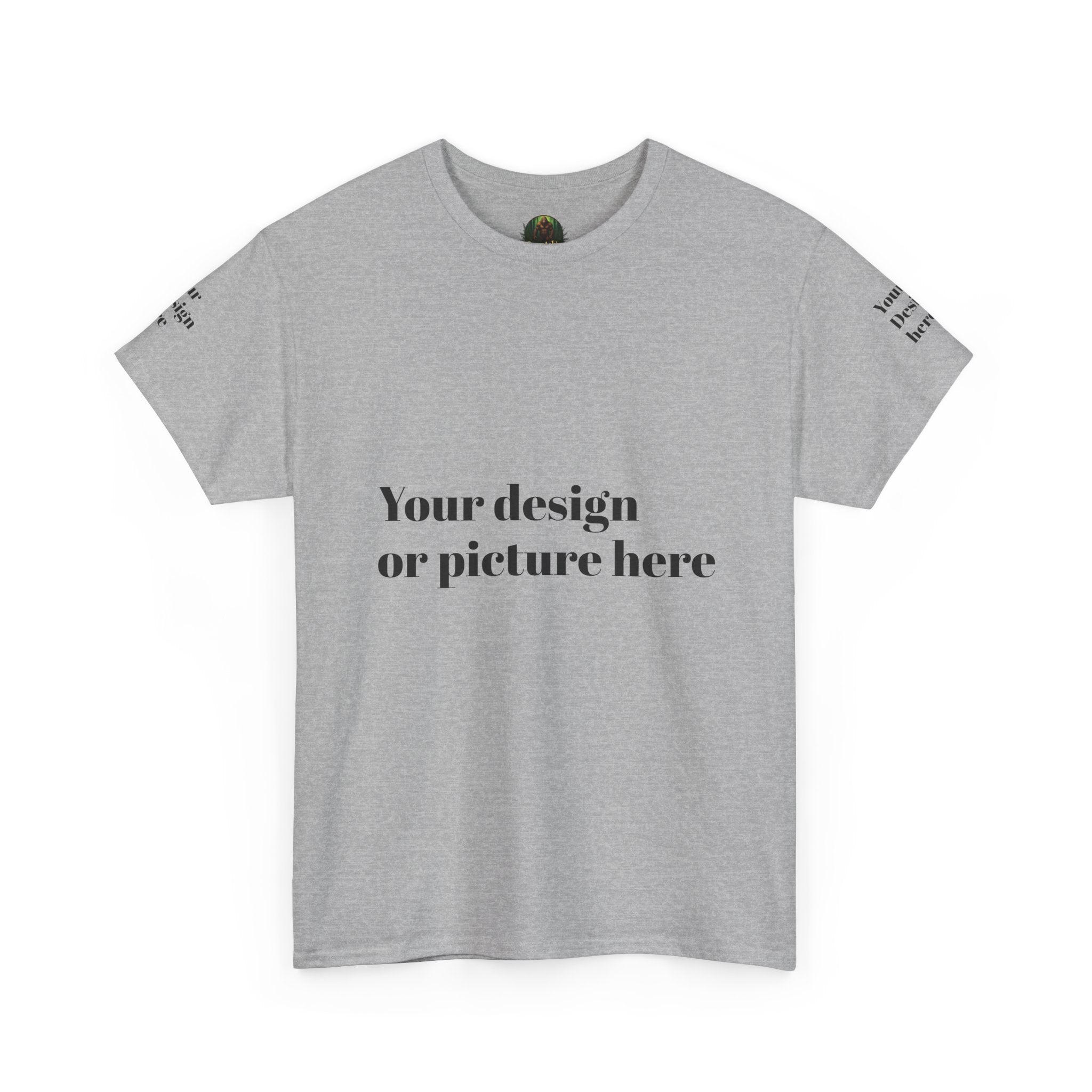 Customizable Unisex Heavy Cotton Tee – Ideal for Events, Gifts, and Everyday Wear