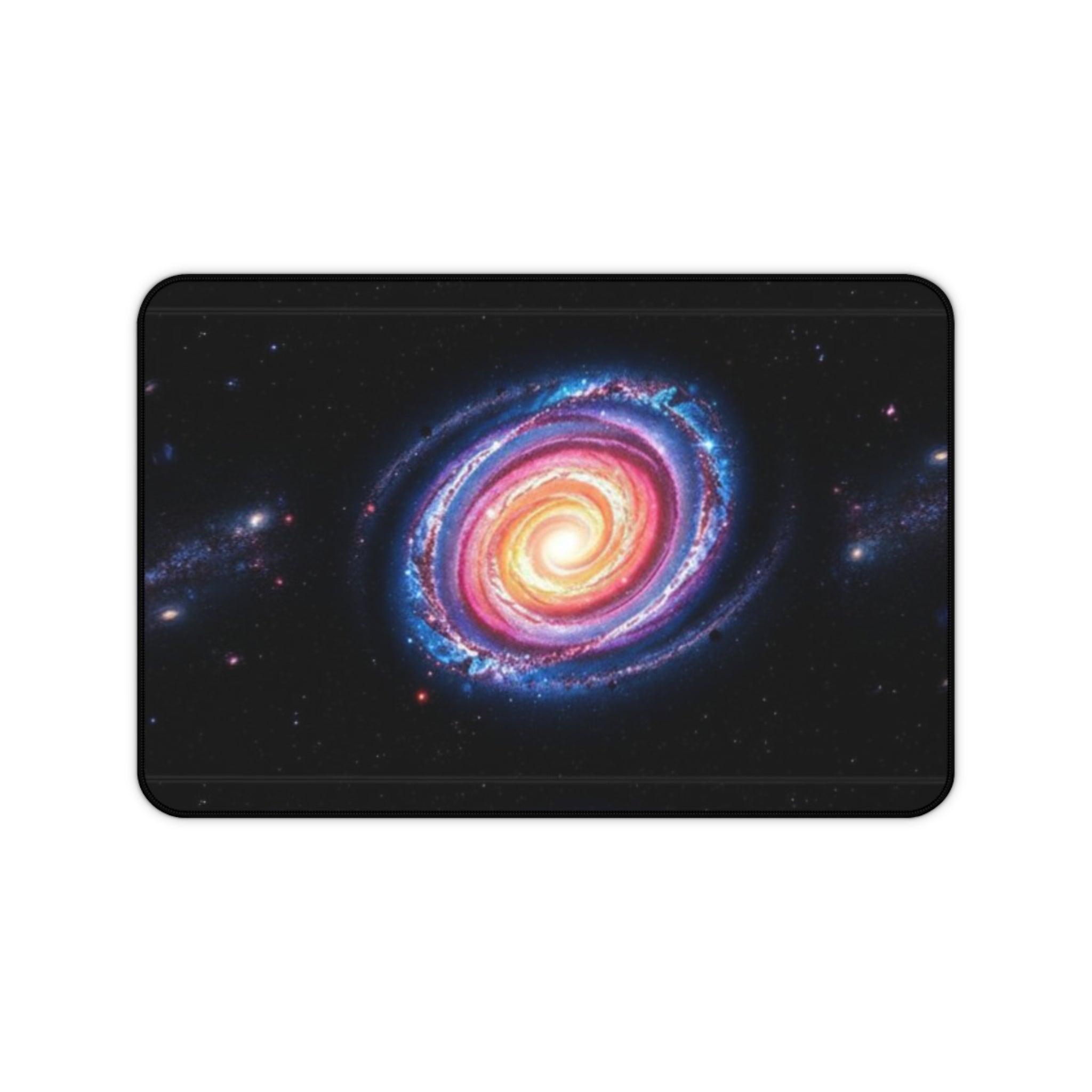 Cosmic Galaxy Desk Mat - Vibrant Space Design for Home Office Decor