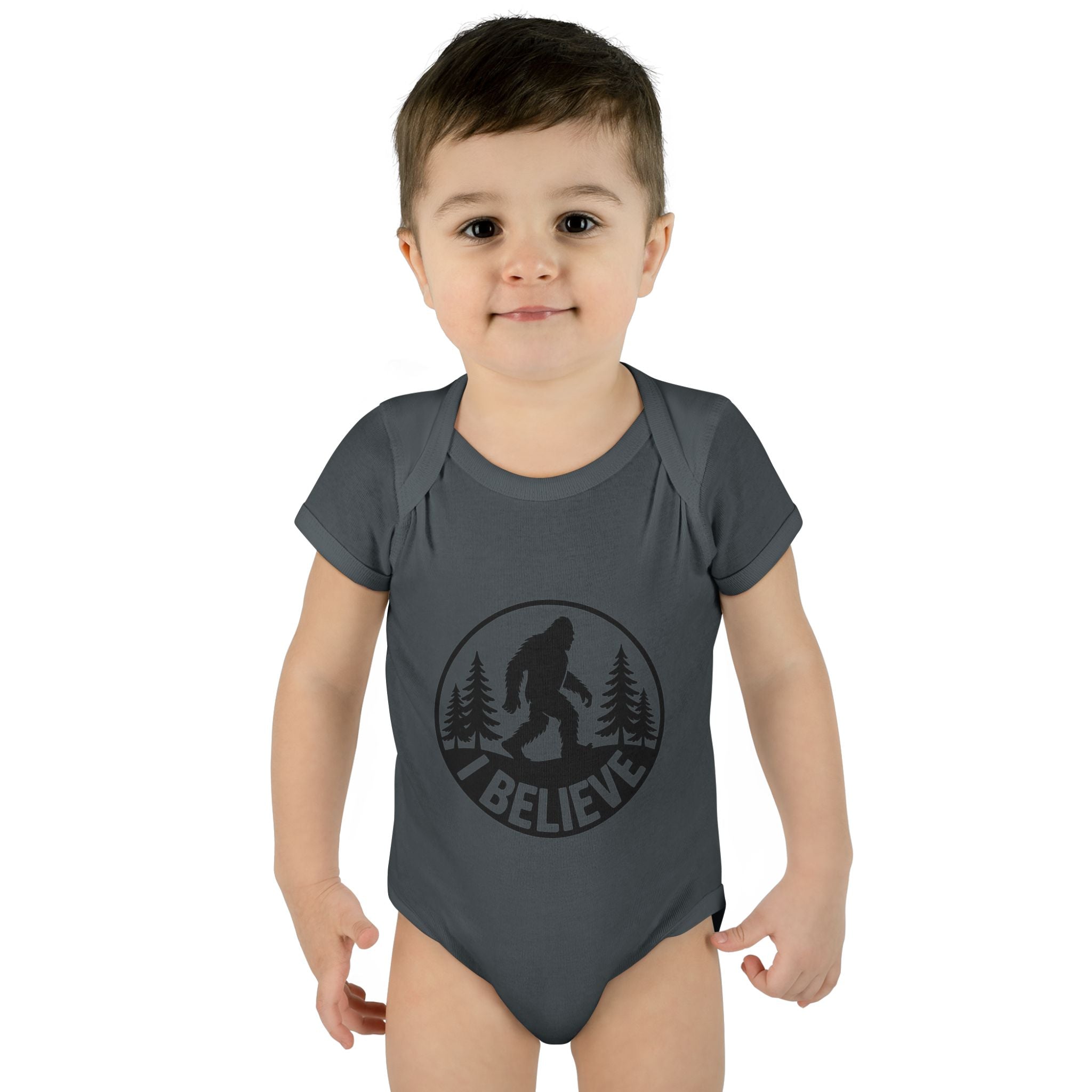 I Believe in Bigfoot Infant Bodysuit