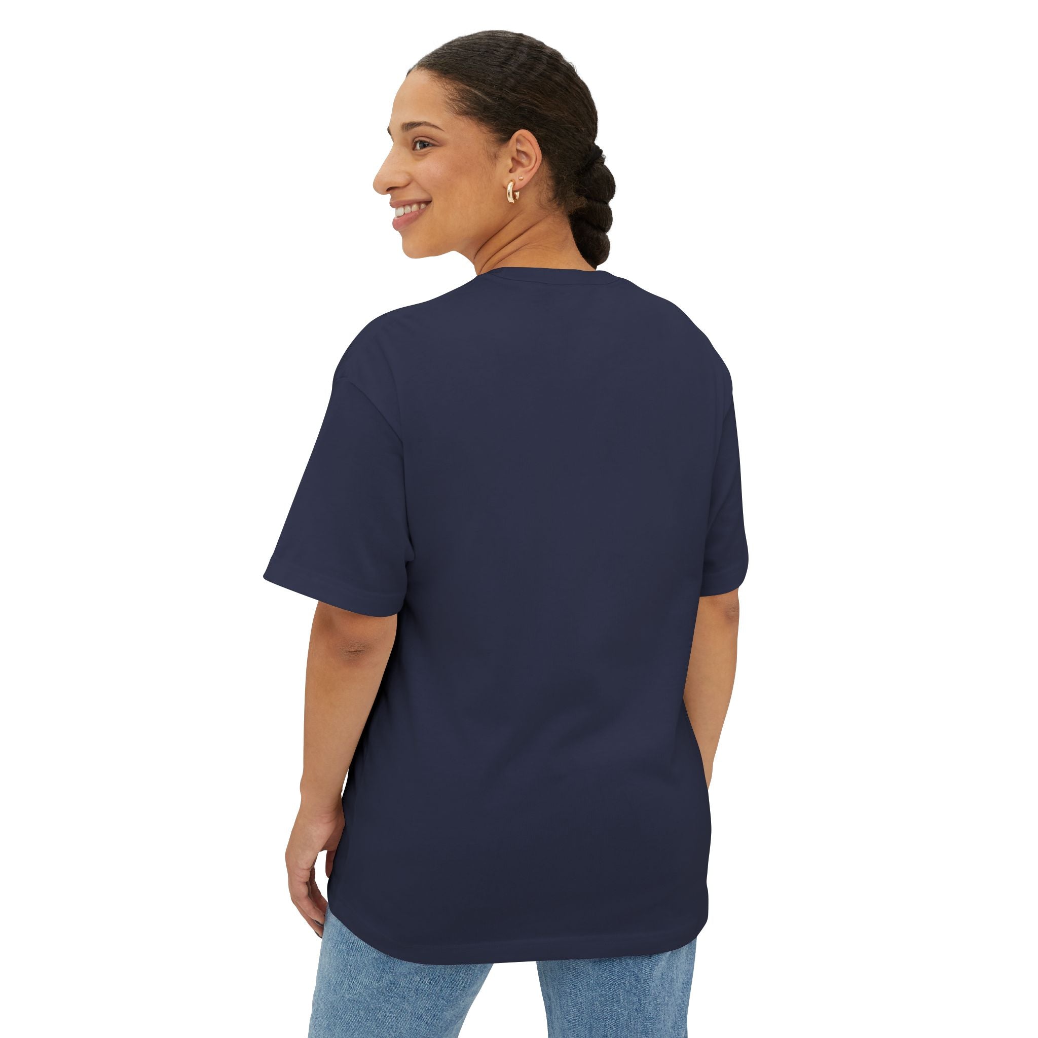 Retro Bigfoot Woods Mode Unisex Oversized Tee