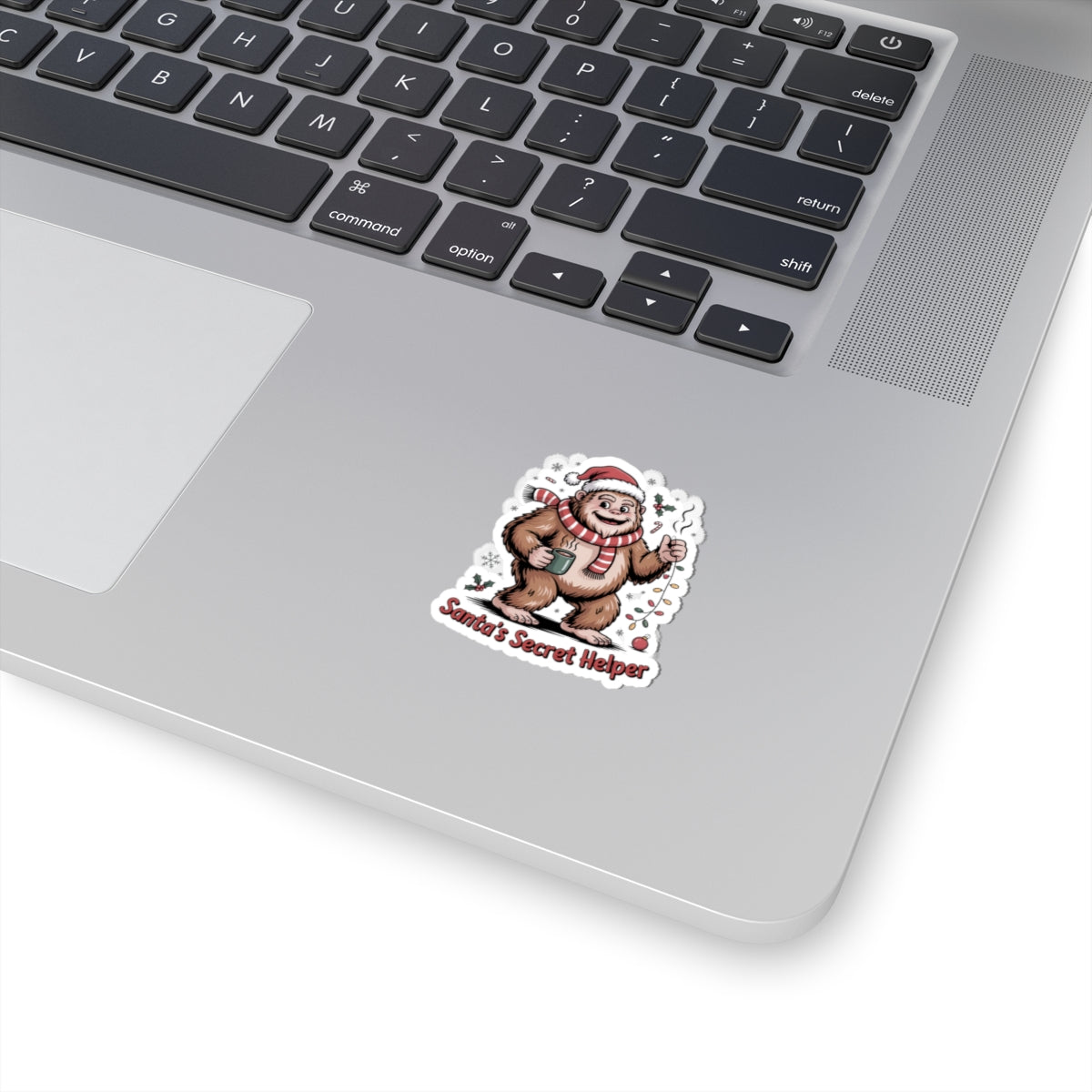Santa's Secret Helper Kiss-Cut Stickers - Perfect for Holiday Cheer and Gifting