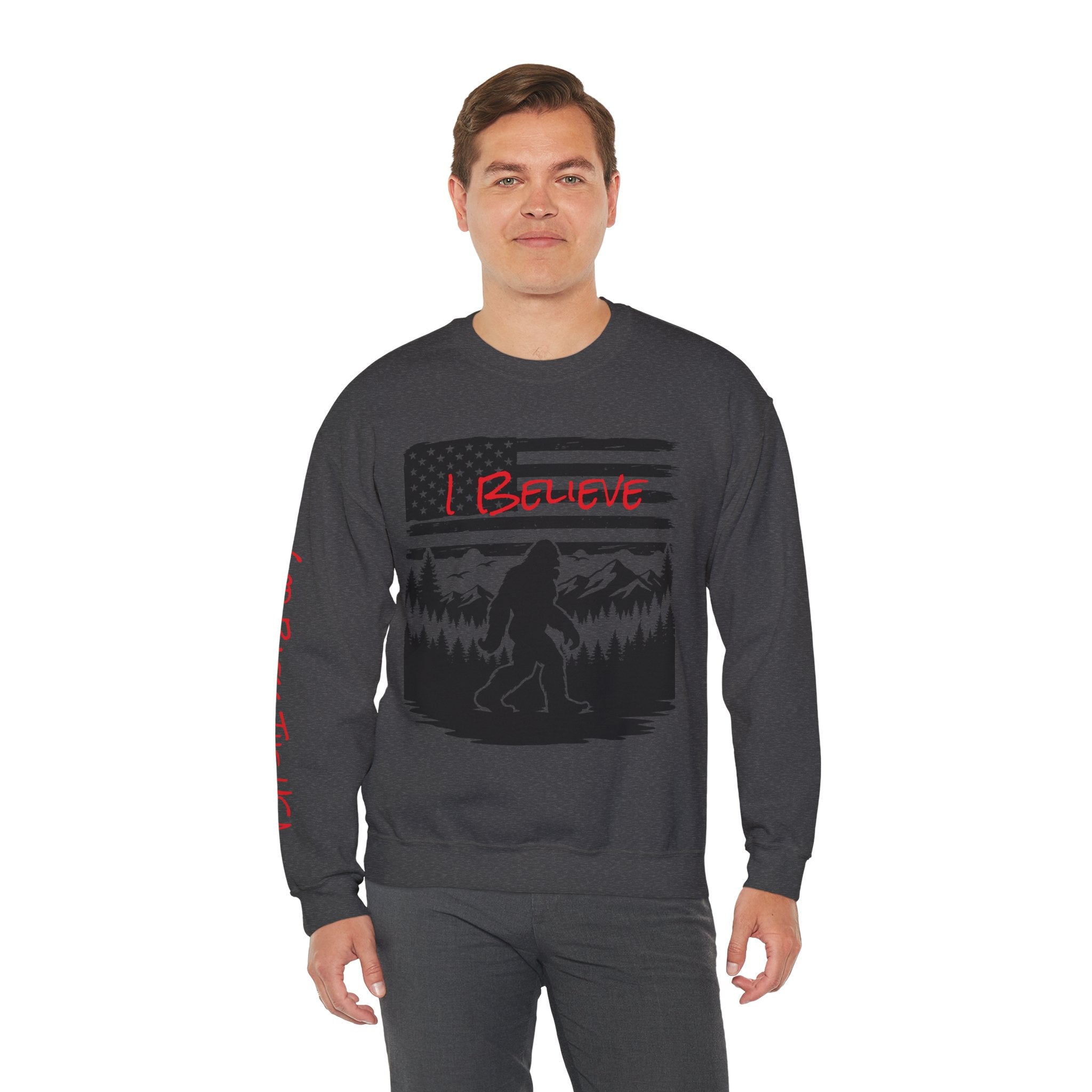 Bigfoot Believer Unisex Crewneck Sweatshirt