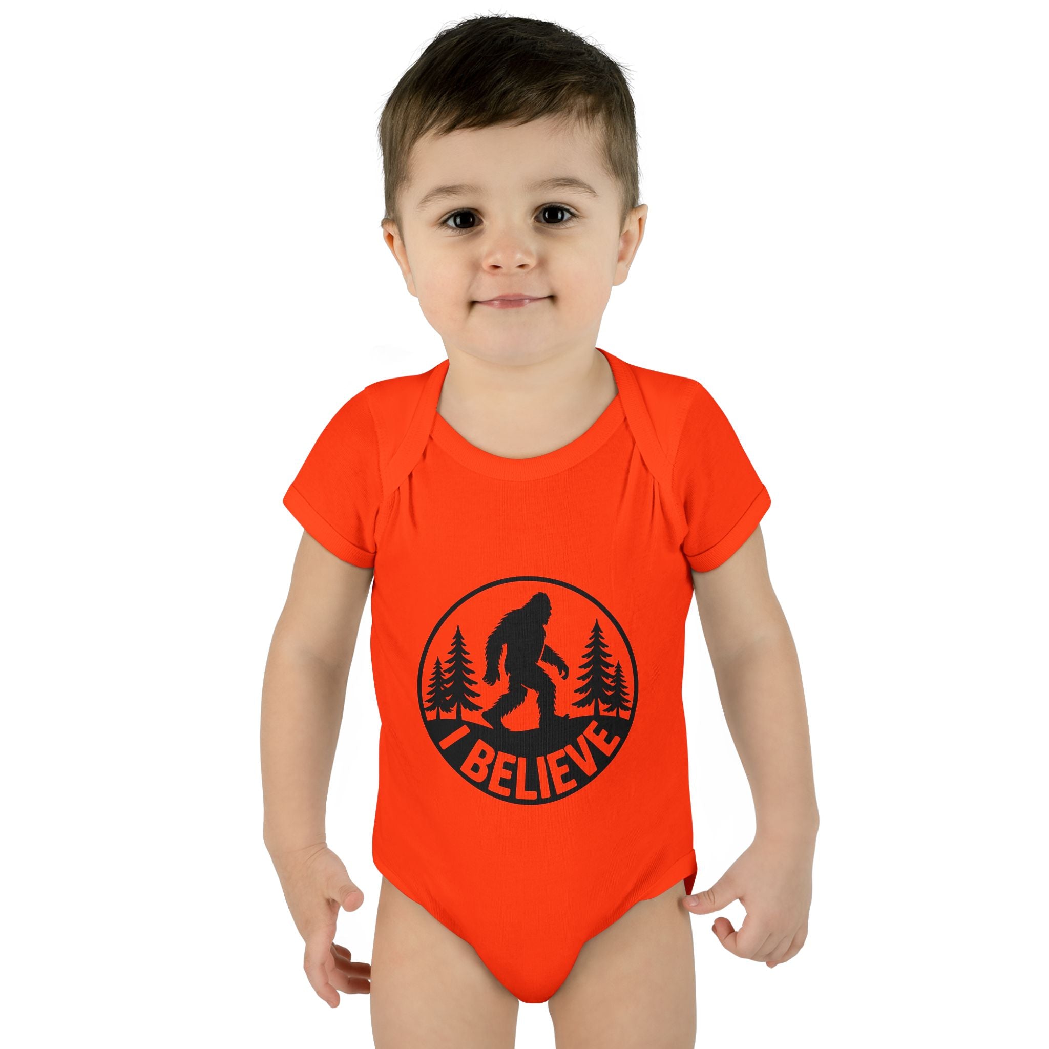 I Believe in Bigfoot Infant Bodysuit