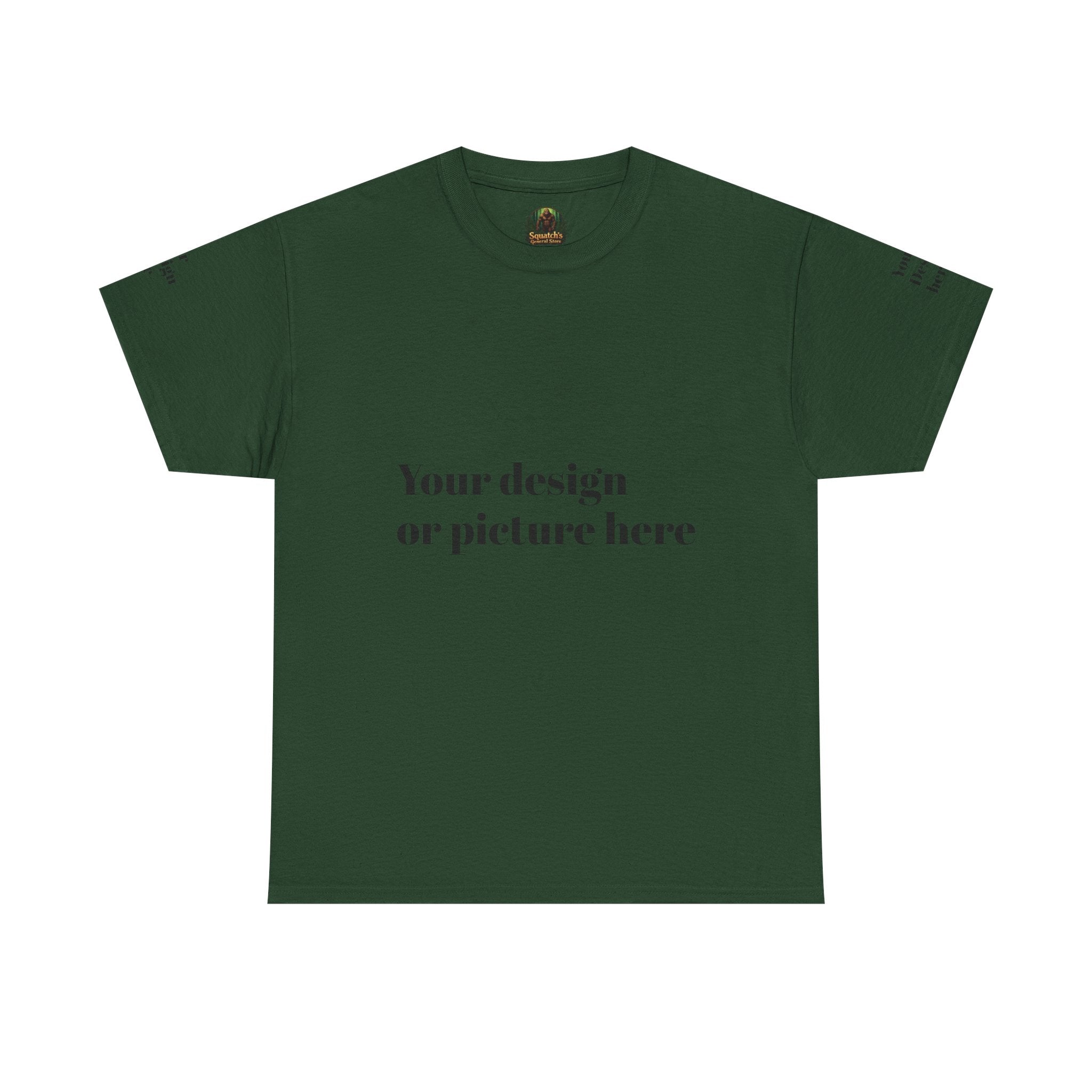 Customizable Unisex Heavy Cotton Tee – Ideal for Events, Gifts, and Everyday Wear