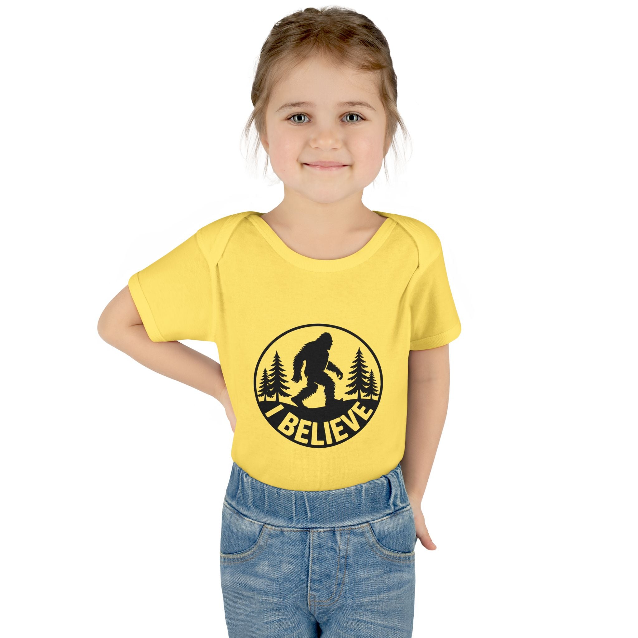 I Believe in Bigfoot Infant Bodysuit