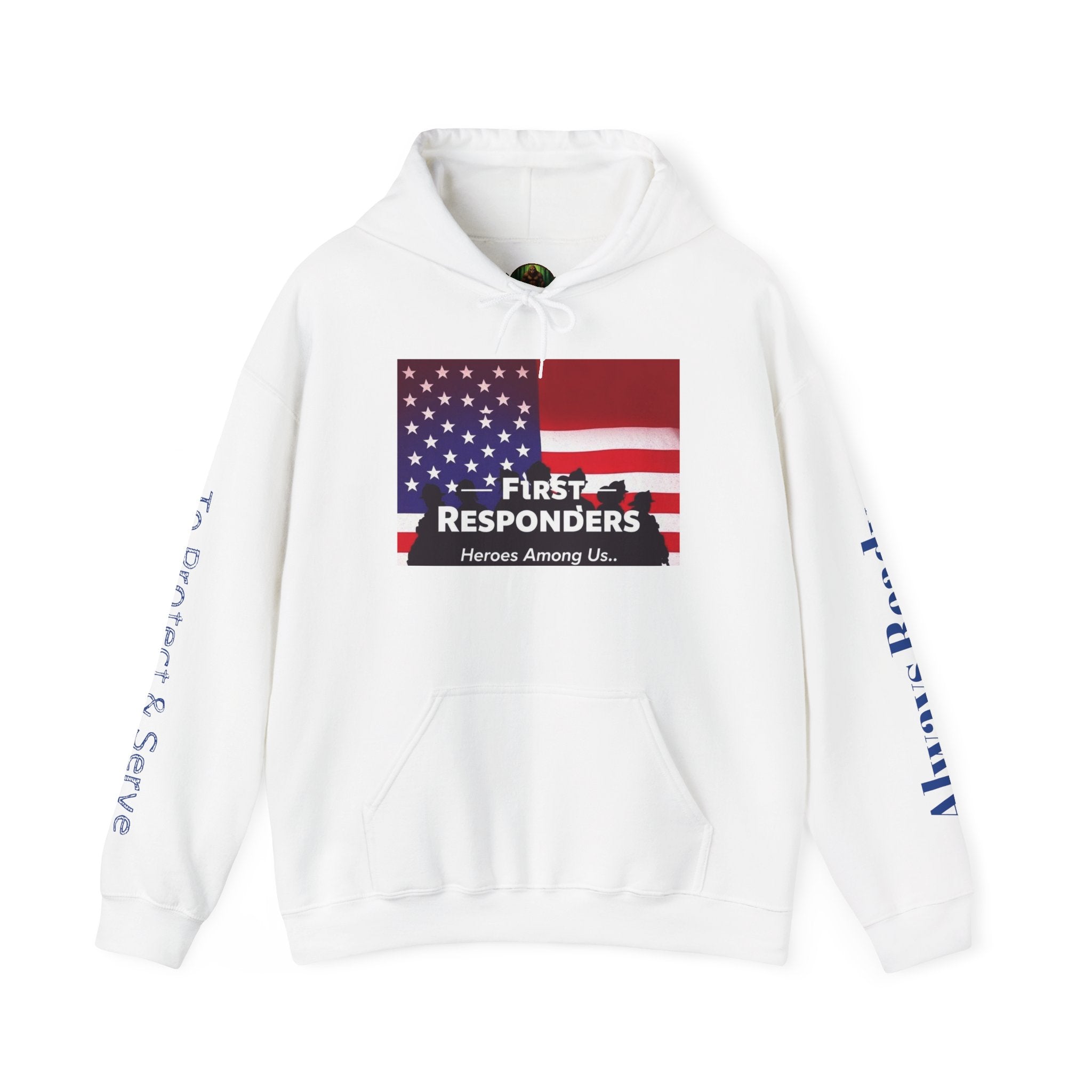 First Responders Unisex Hoodie - Honor, Support & Unite