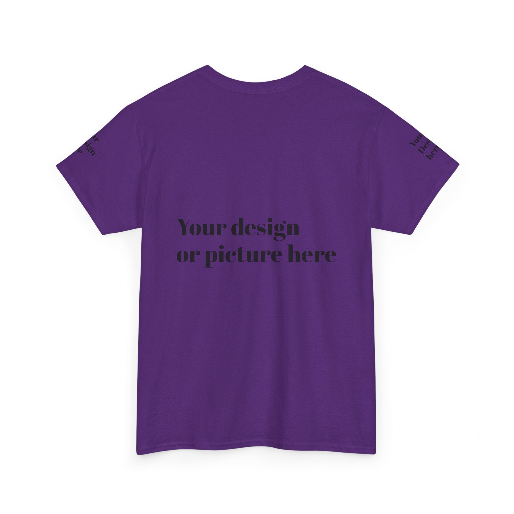 Customizable Unisex Heavy Cotton Tee – Ideal for Events, Gifts, and Everyday Wear