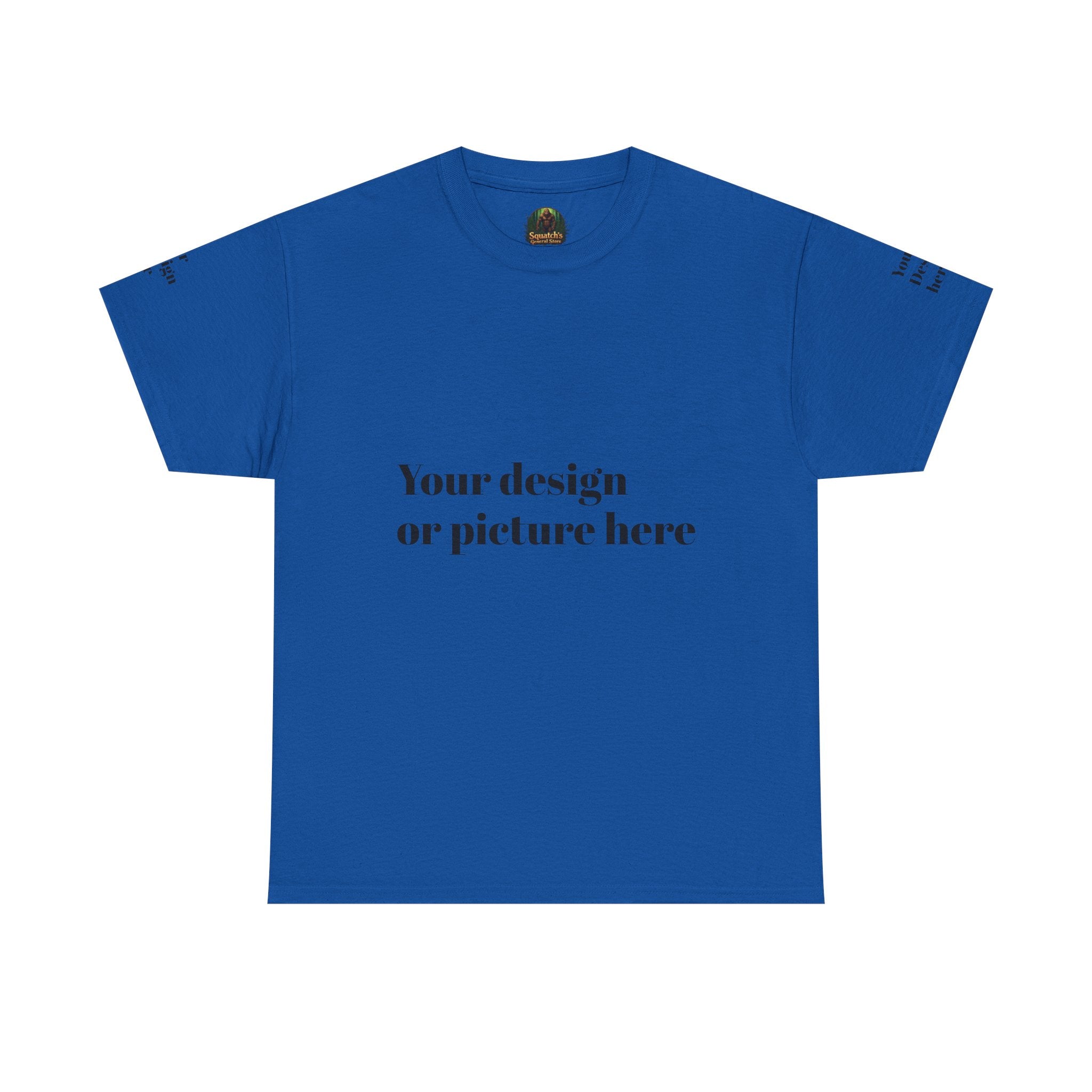 Customizable Unisex Heavy Cotton Tee – Ideal for Events, Gifts, and Everyday Wear