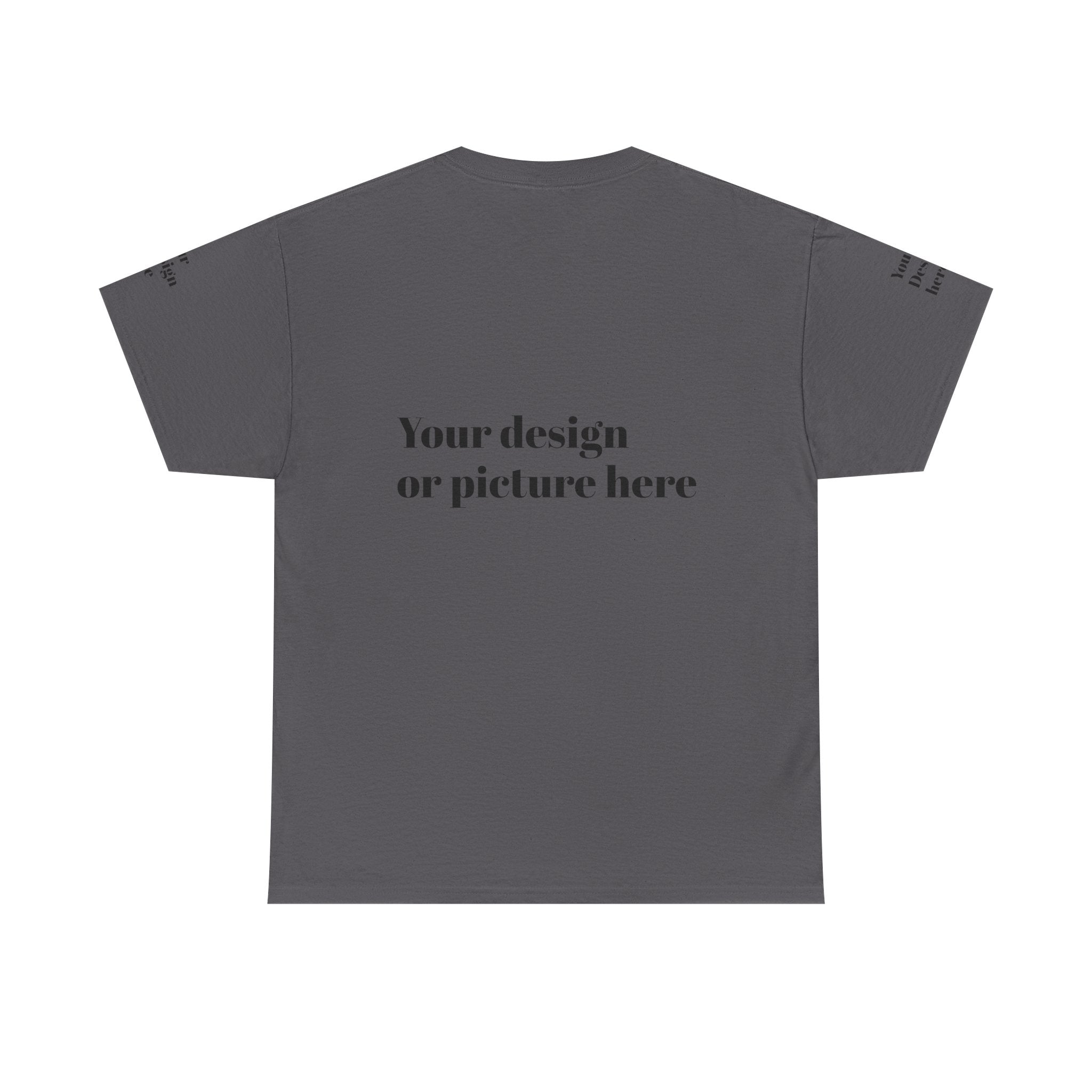 Customizable Unisex Heavy Cotton Tee – Ideal for Events, Gifts, and Everyday Wear