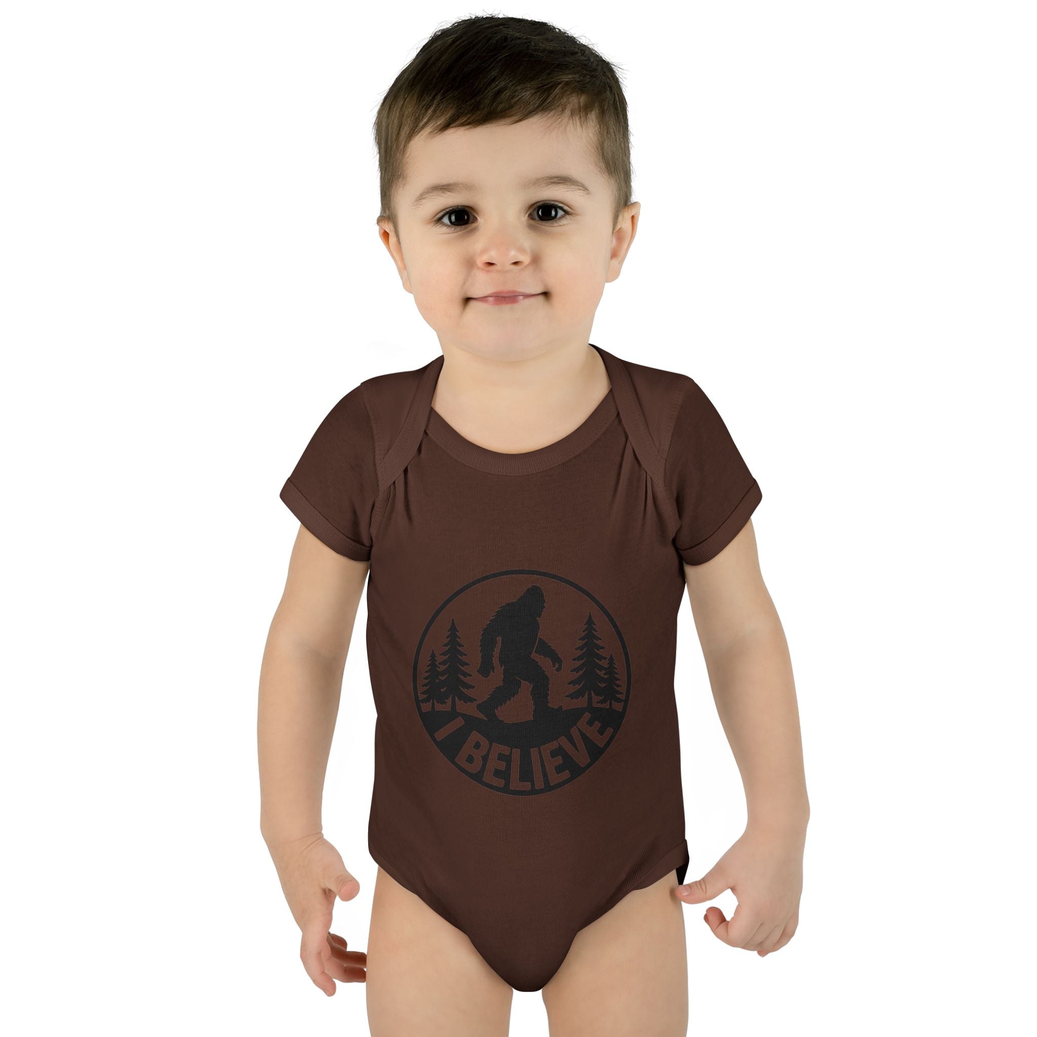 I Believe in Bigfoot Infant Bodysuit