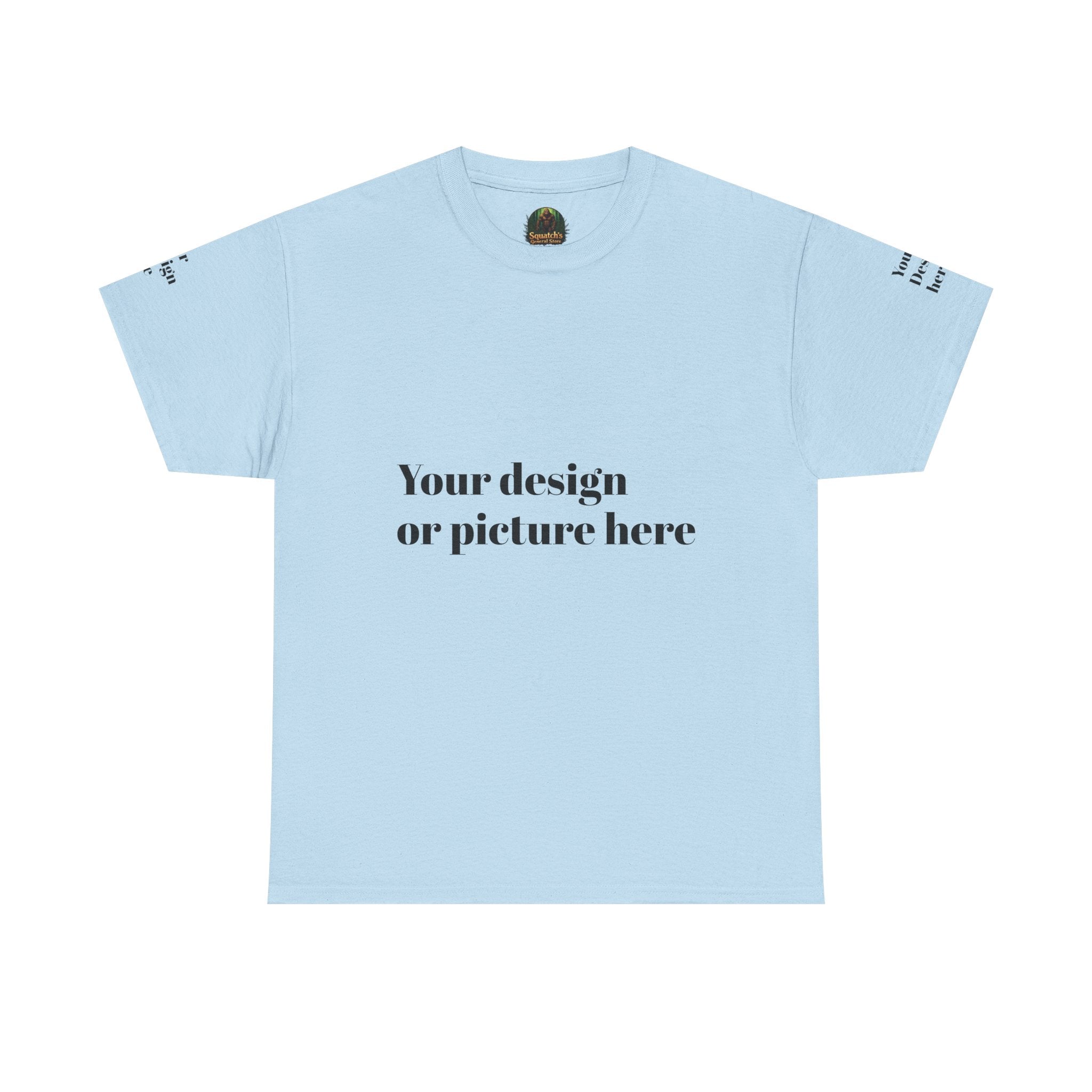 Customizable Unisex Heavy Cotton Tee – Ideal for Events, Gifts, and Everyday Wear