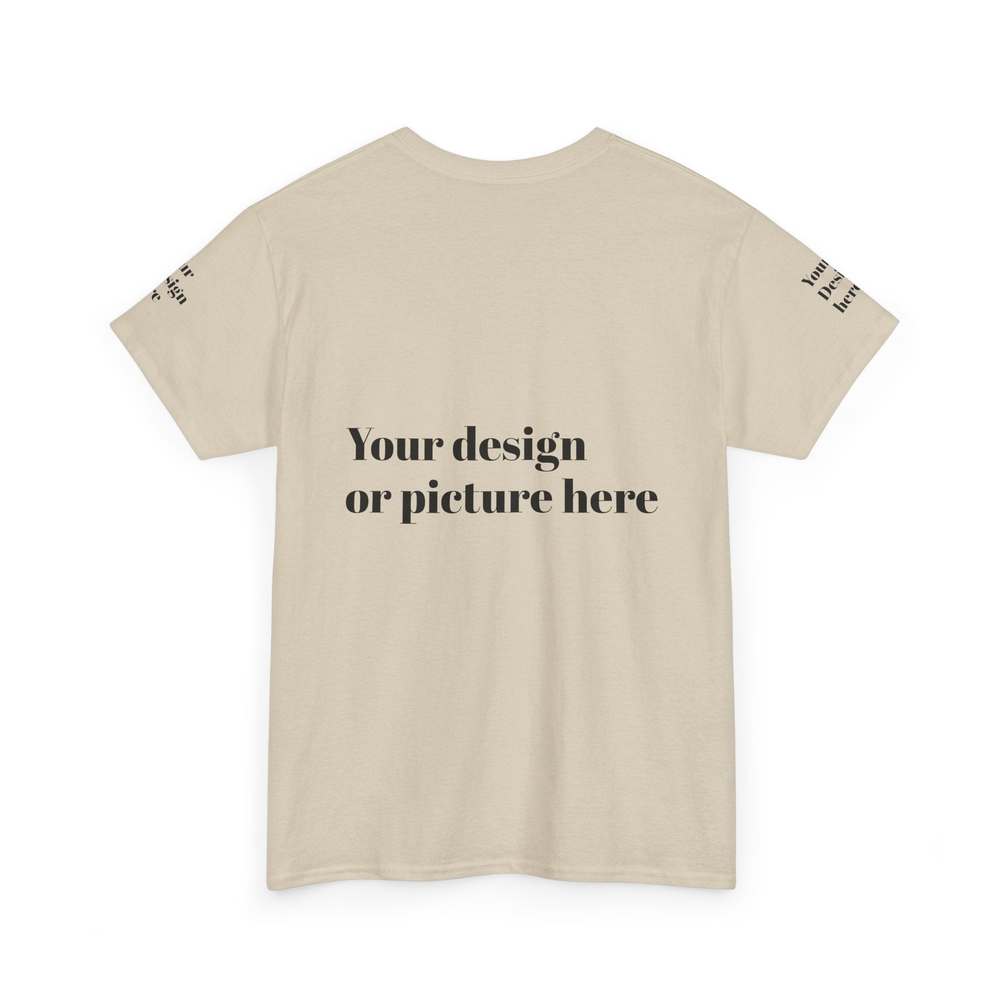 Customizable Unisex Heavy Cotton Tee – Ideal for Events, Gifts, and Everyday Wear