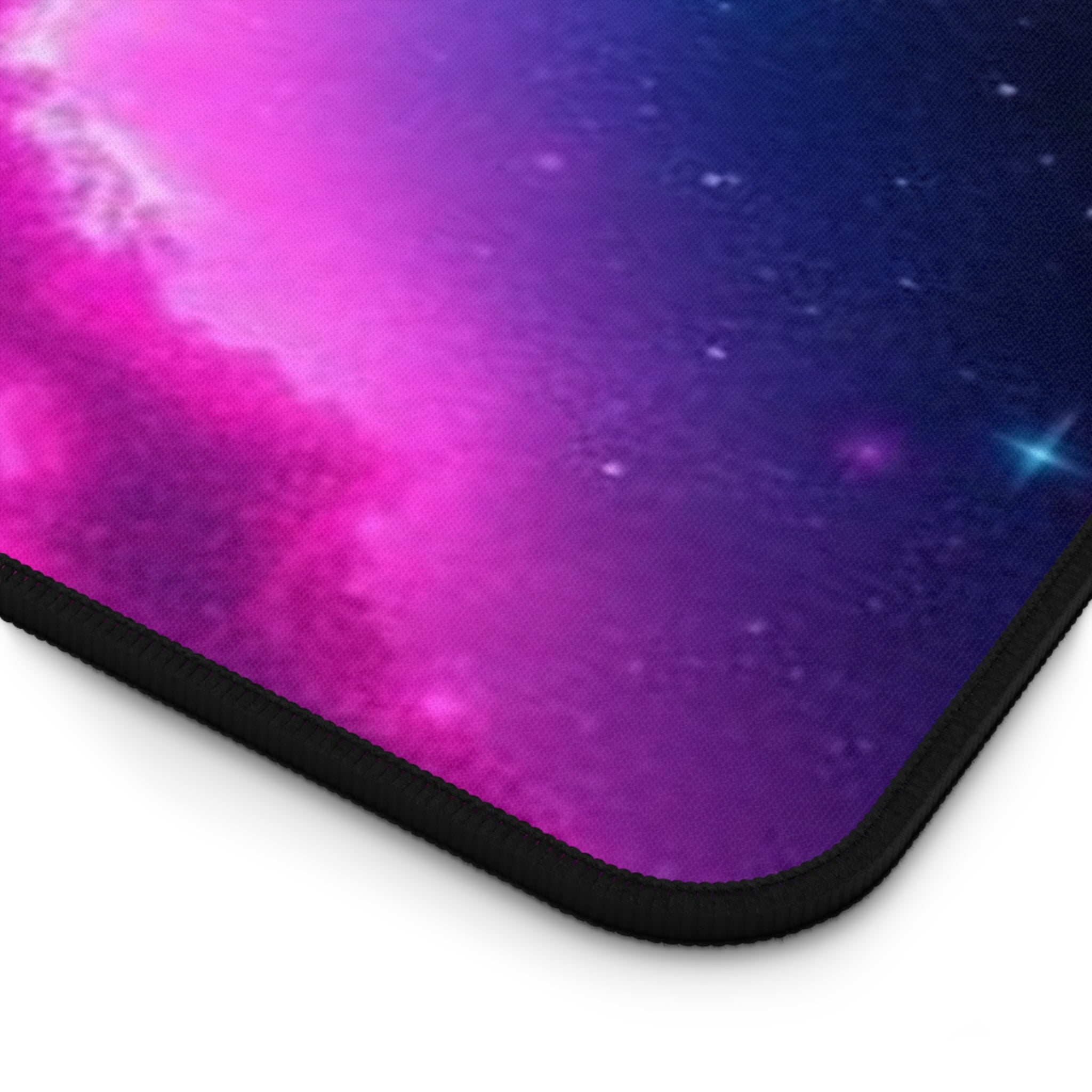 Cosmic Space Desk Mat - Vibrant Galaxy Design