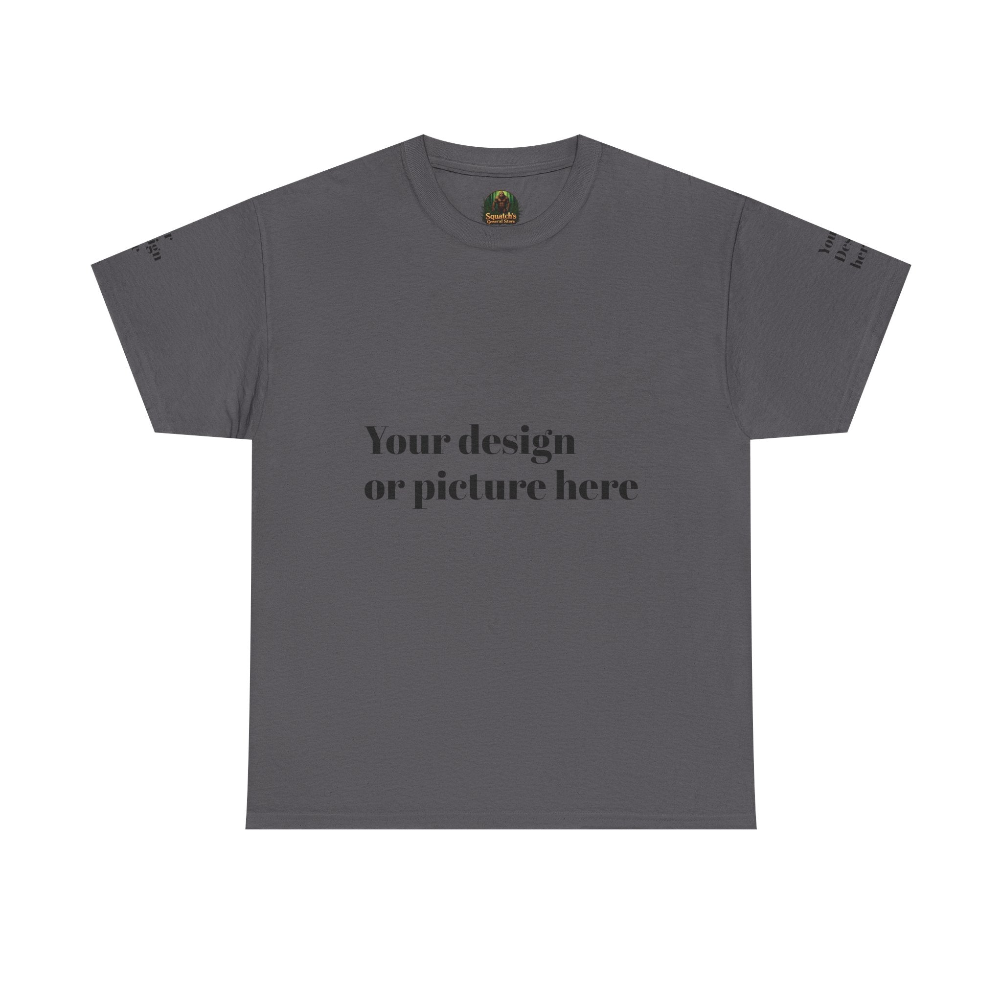 Customizable Unisex Heavy Cotton Tee – Ideal for Events, Gifts, and Everyday Wear