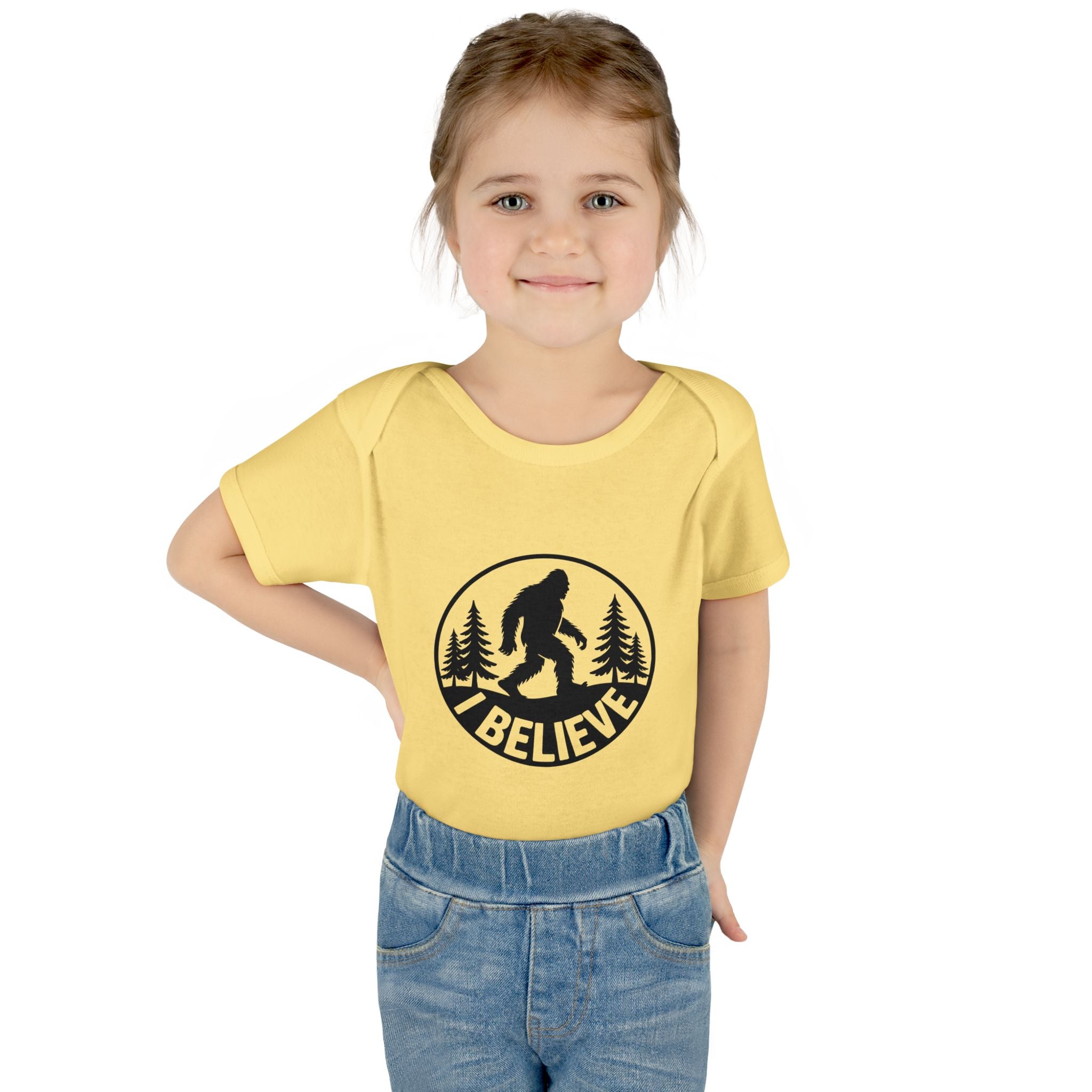 I Believe in Bigfoot Infant Bodysuit