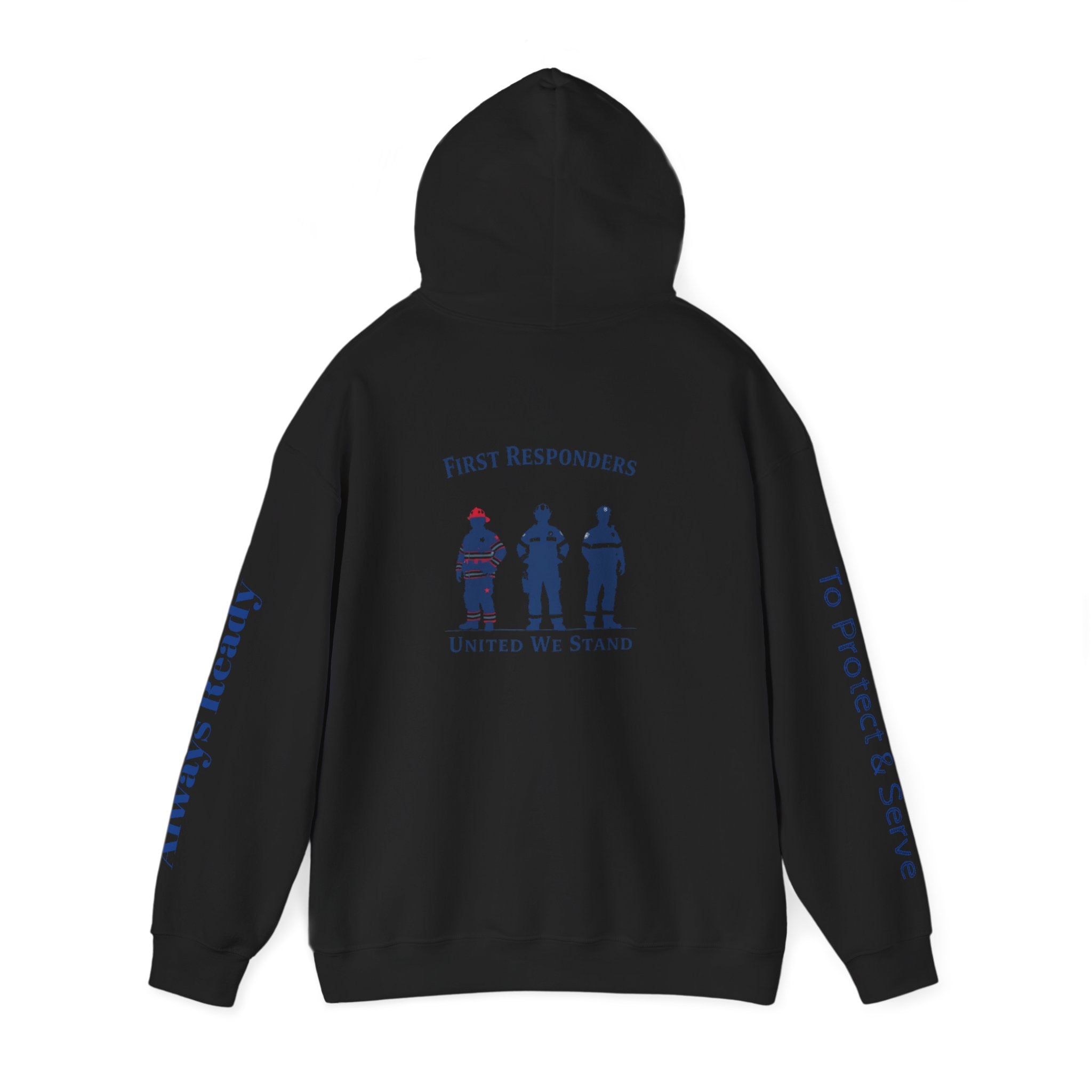 First Responders Unisex Hoodie - Honor, Support & Unite