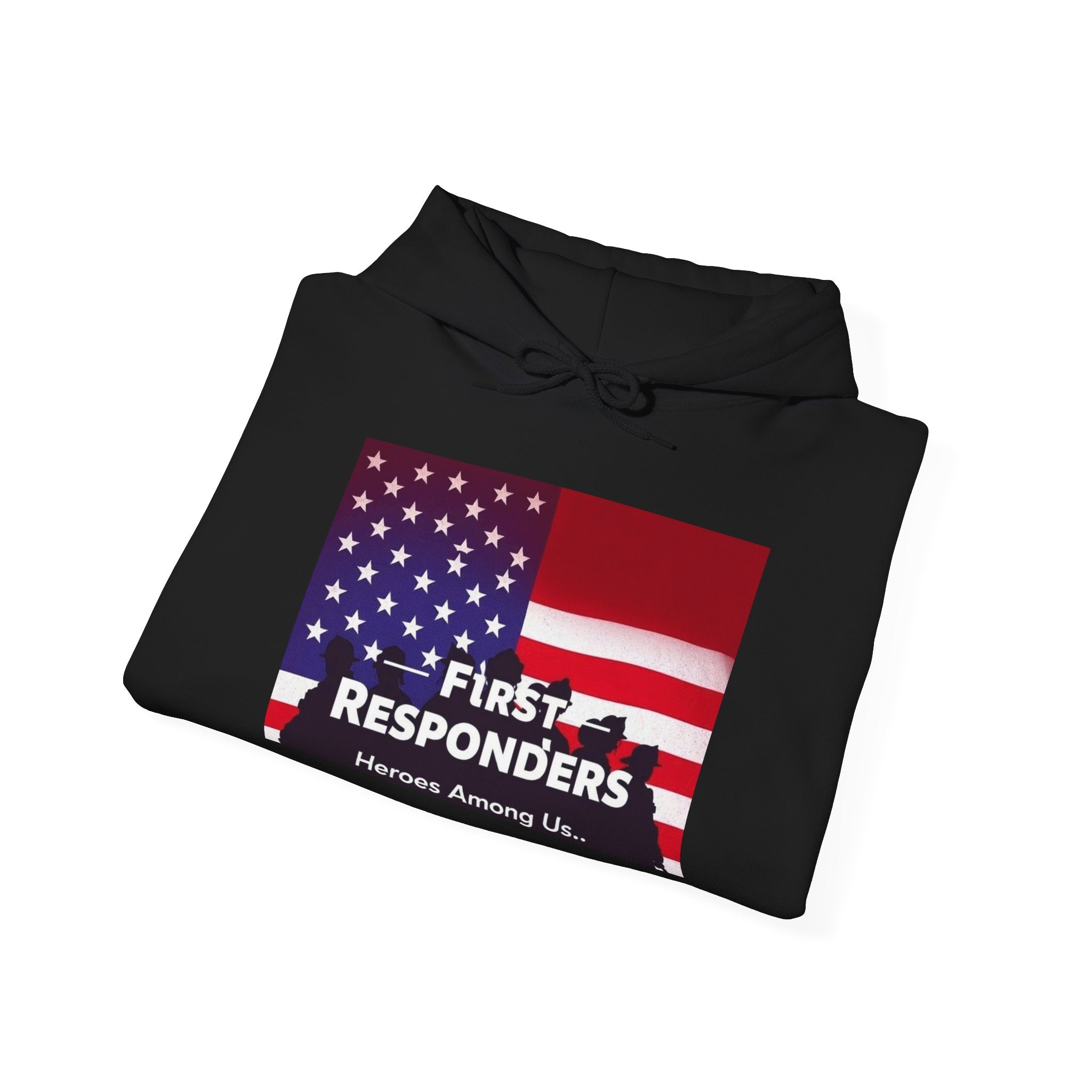 First Responders Unisex Hoodie - Honor, Support & Unite