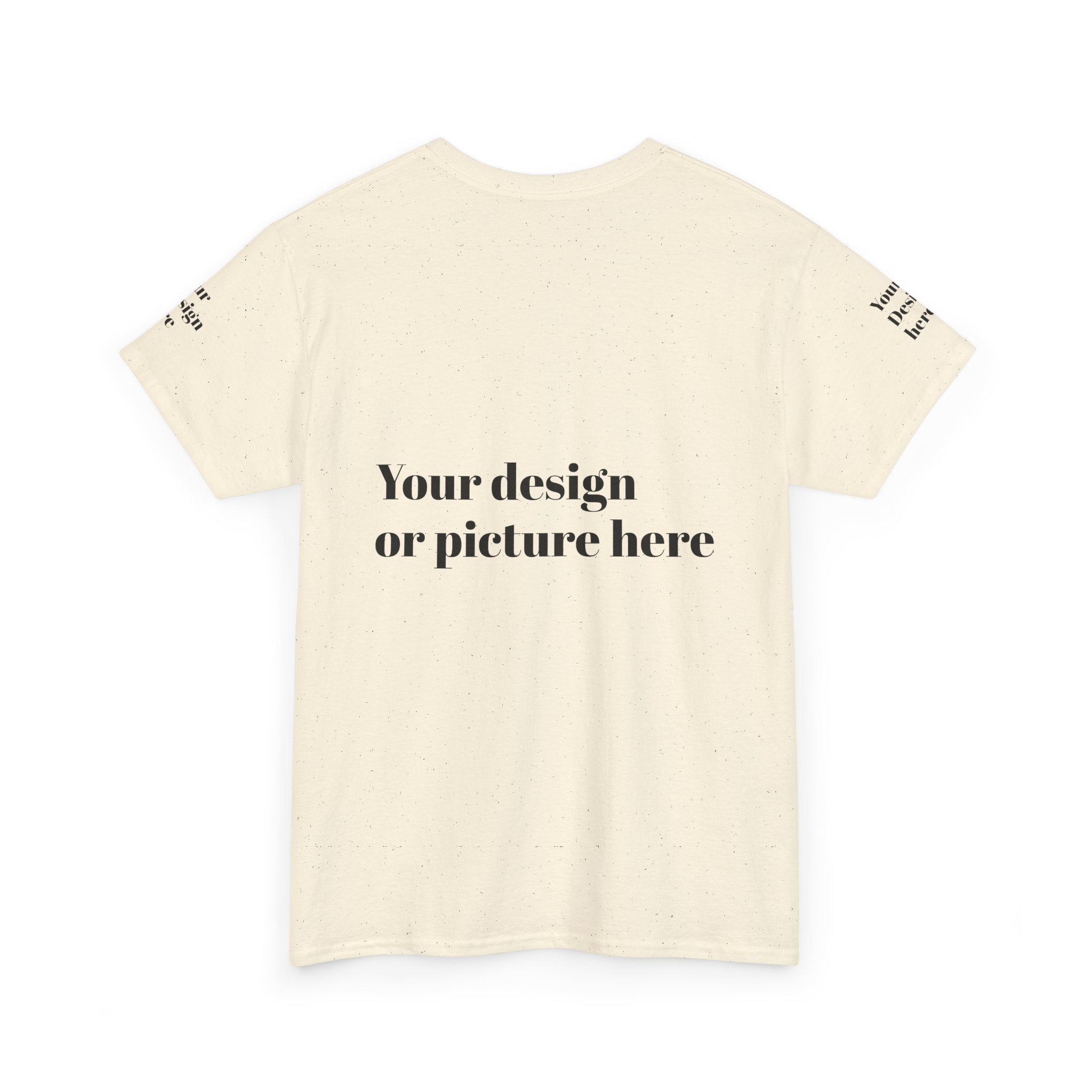 Customizable Unisex Heavy Cotton Tee – Ideal for Events, Gifts, and Everyday Wear