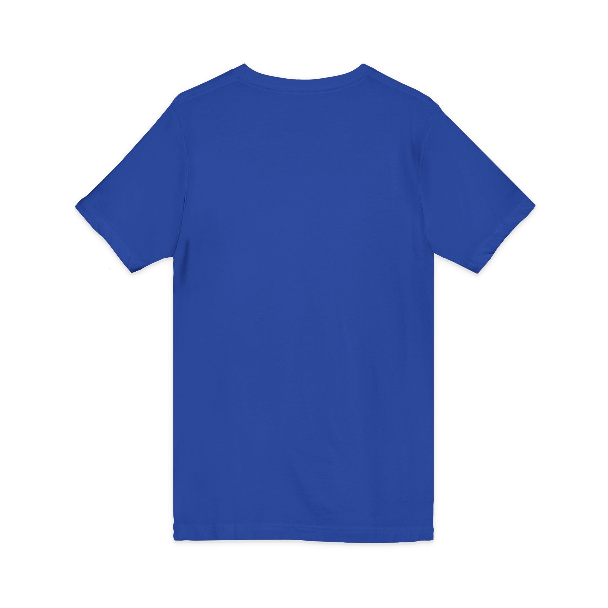 Cat Lover's V-Neck Tee with Playful Design